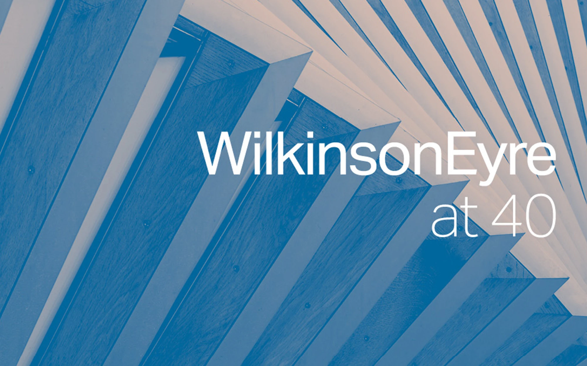 WilkinsonEyre at 40th logo