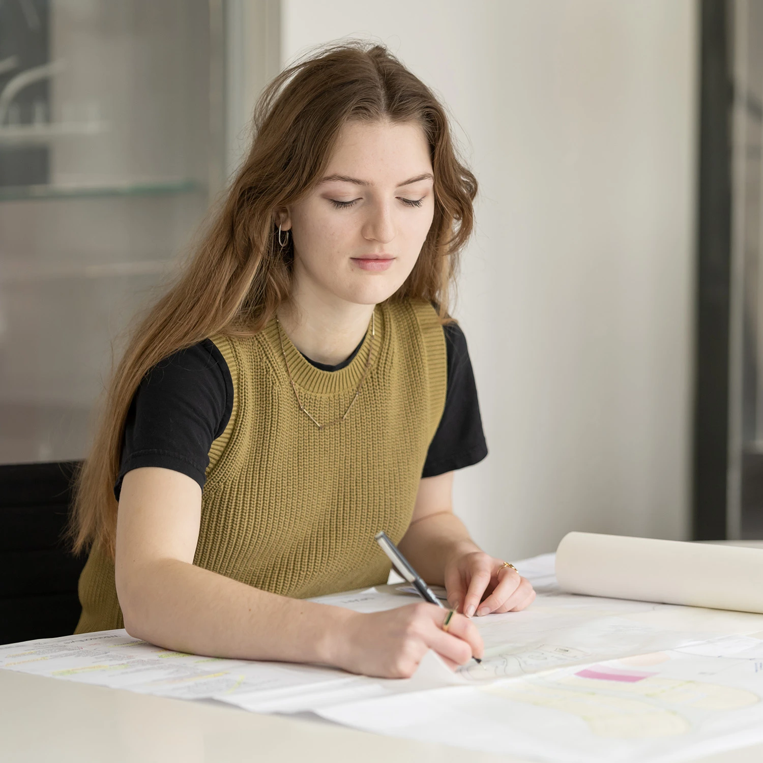 portrait of emily james