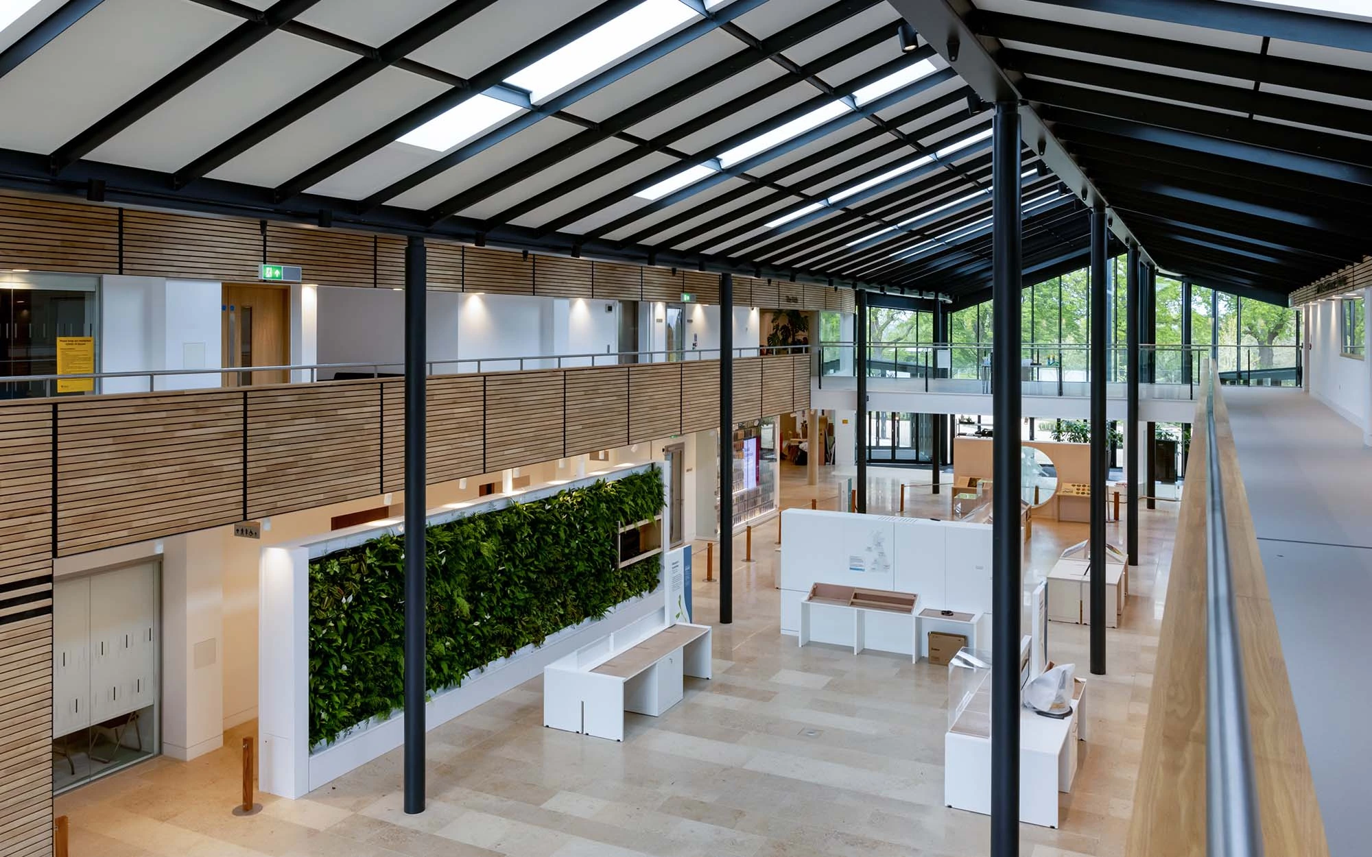 internal exhibition space rhs hilltop