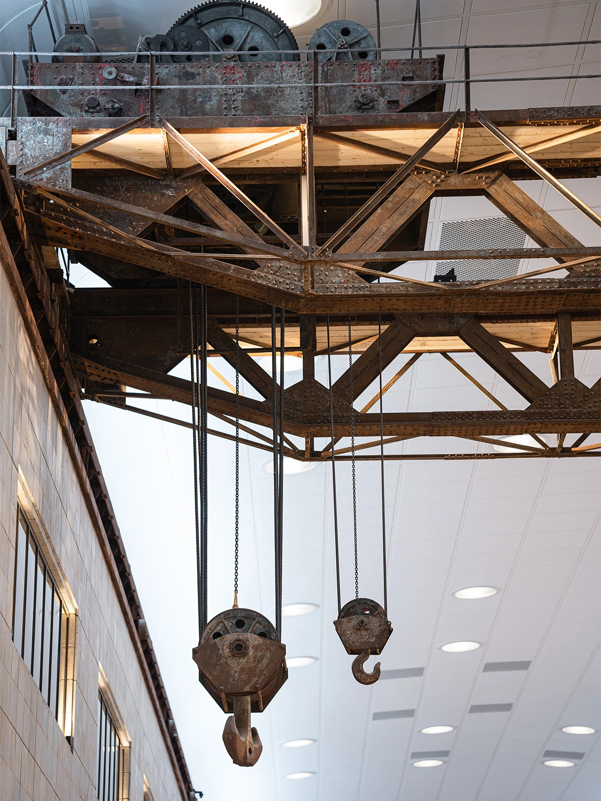 detail at battersea power station