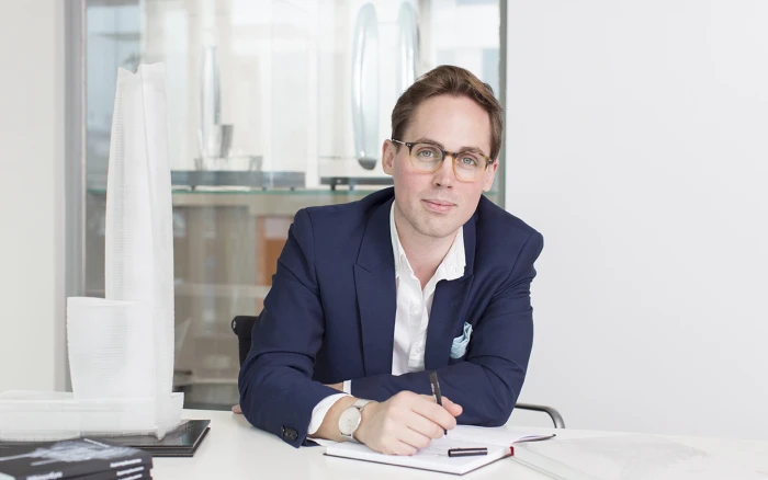 portrait of associate director conor worth