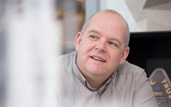 portrait of associate director geoff turner