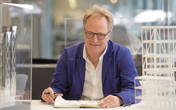 portrait of director Stafford Critchlow