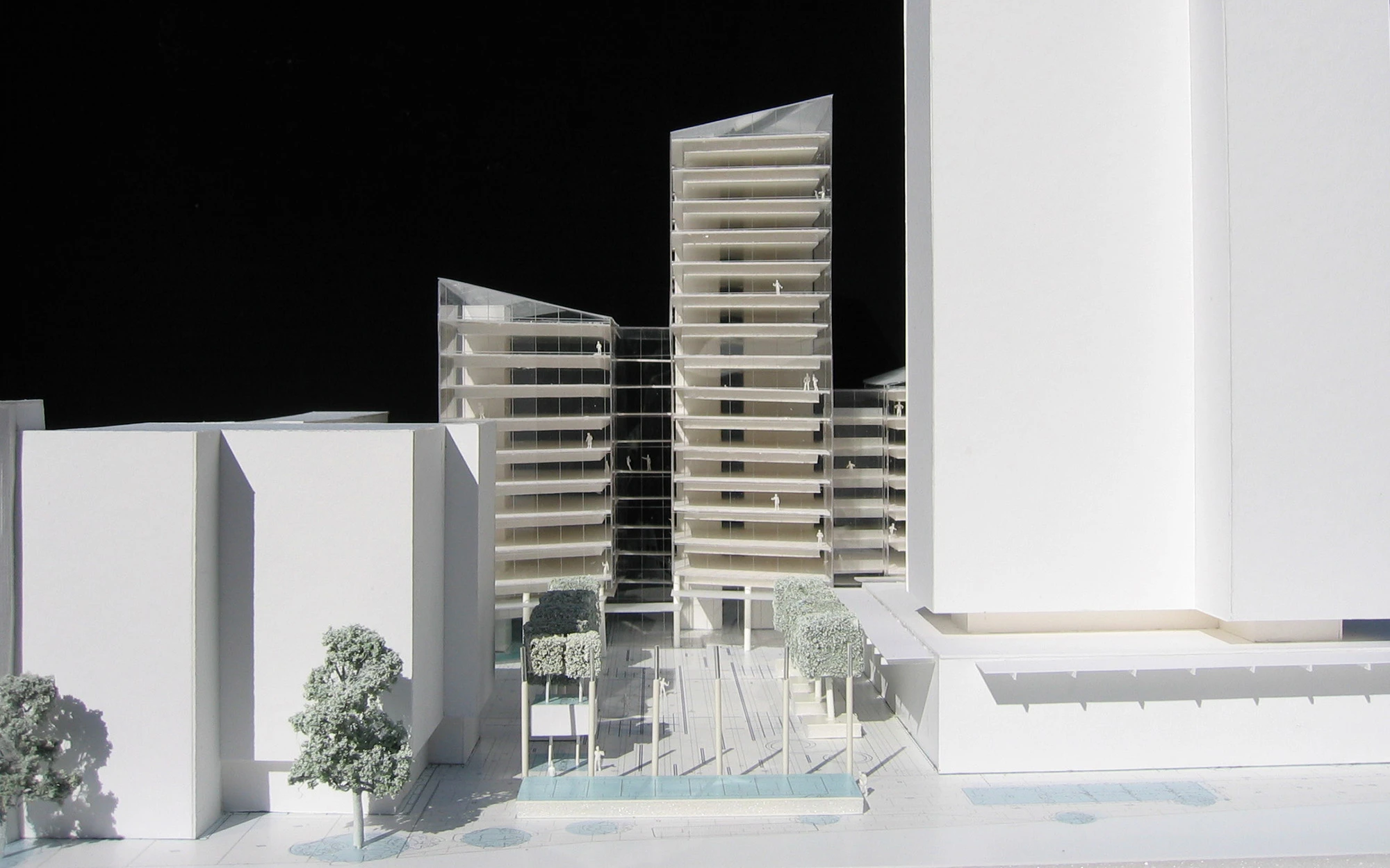 architectural model of 10 brock street