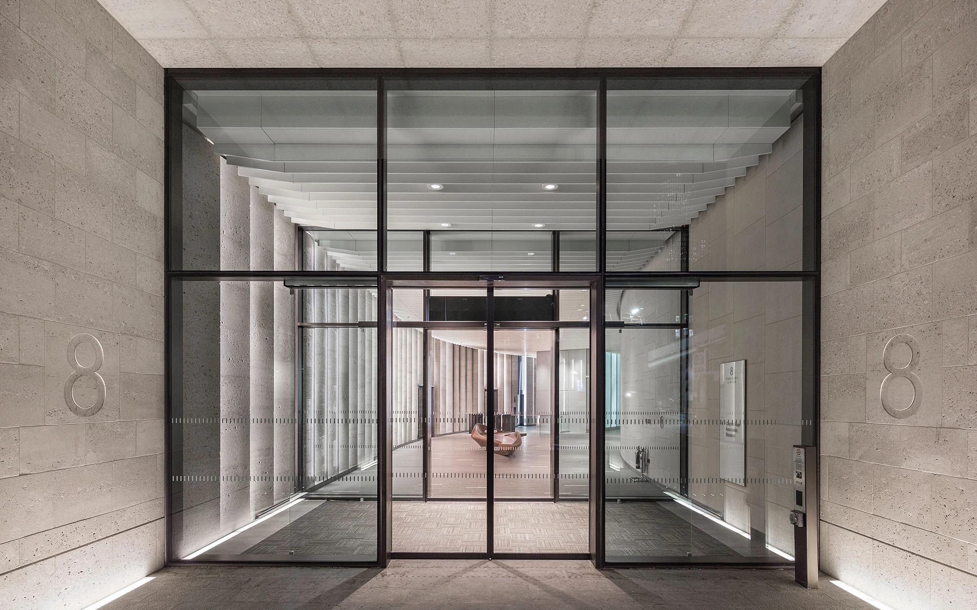 Entrance of 8 Finsbury Circus