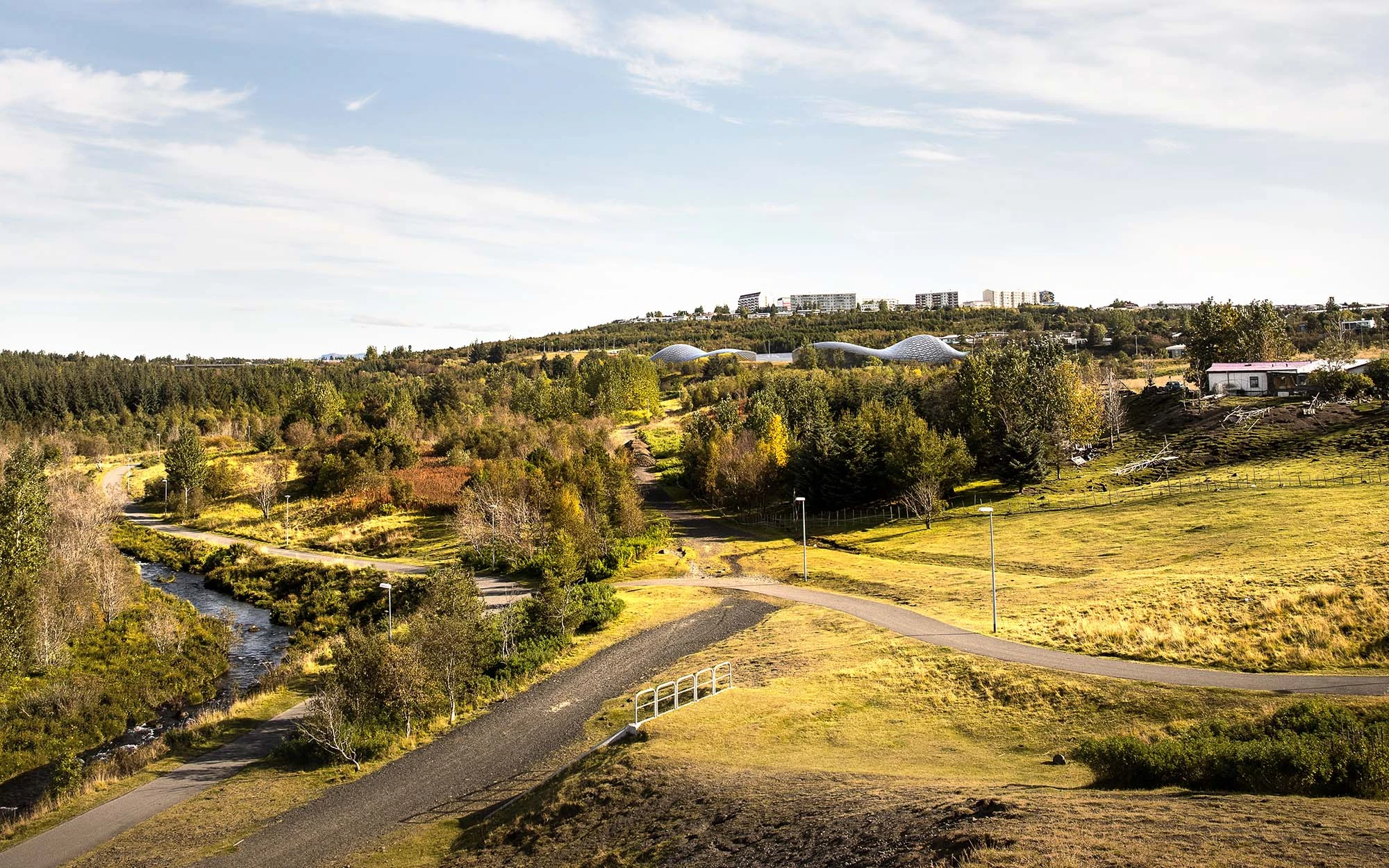 Render of Aldin Biodomes
