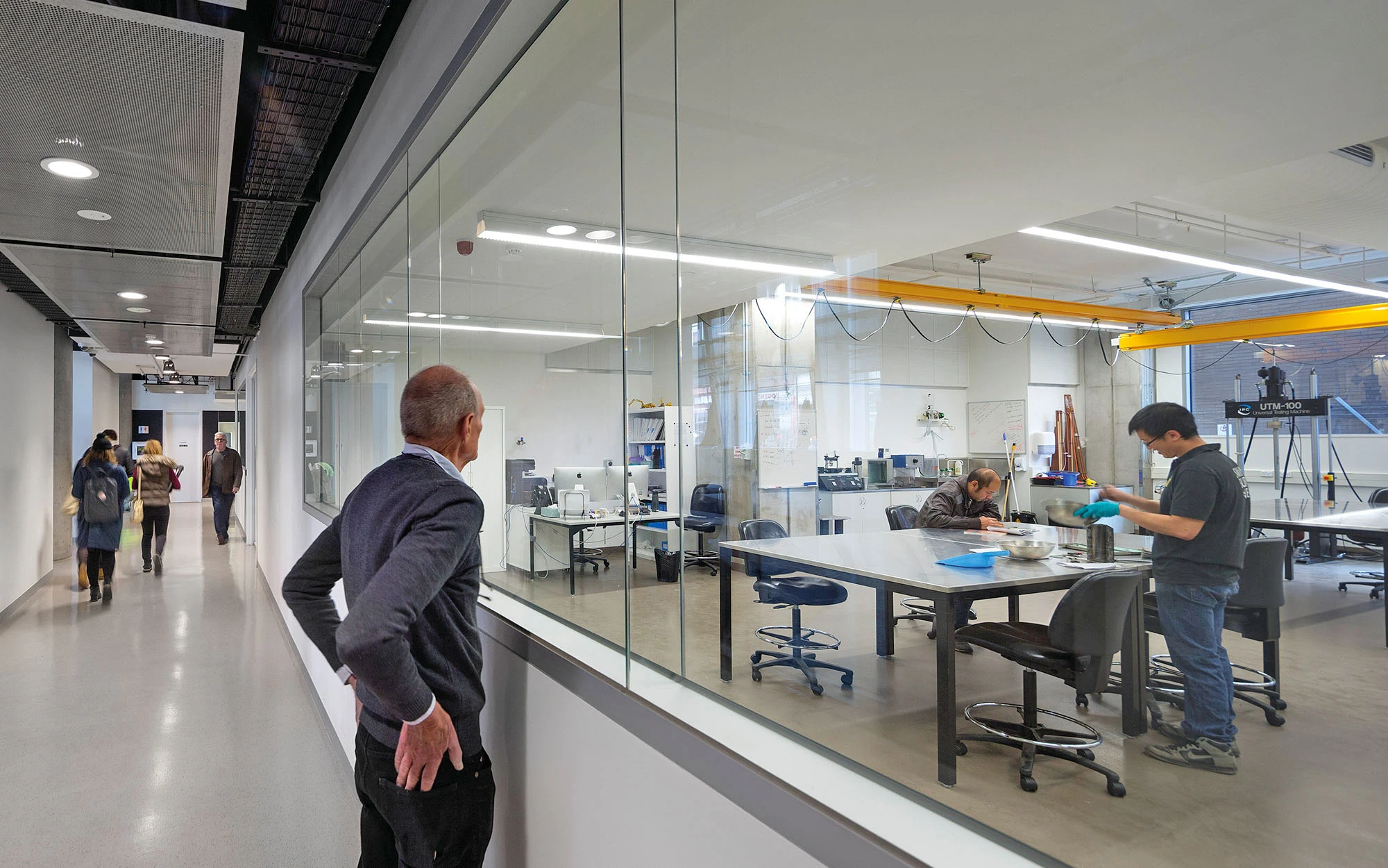 Interior of Swinburne Advanced Manufacturing and Design Centre