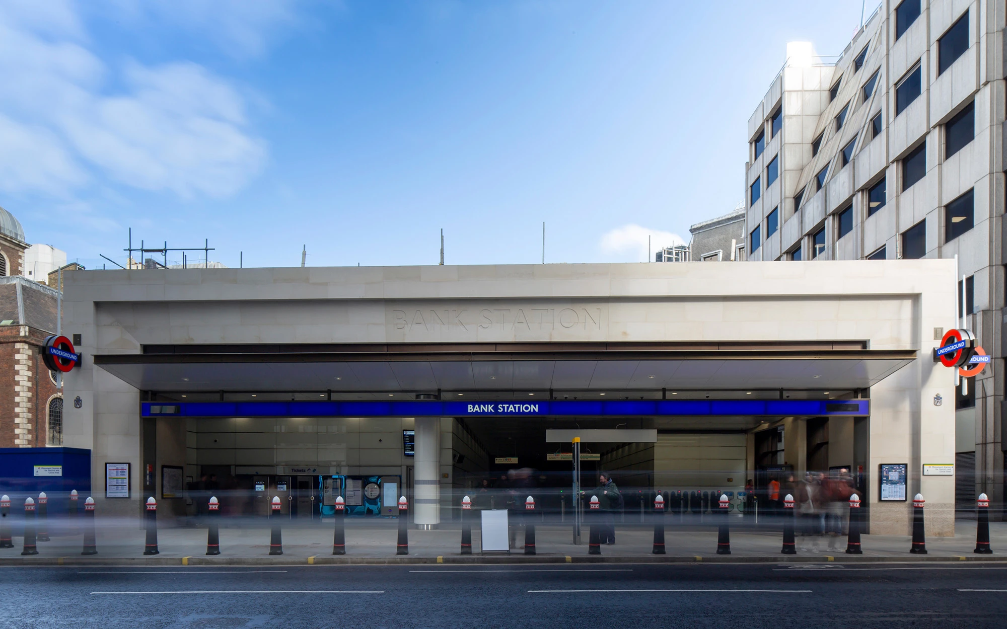 Bank Station Entrance