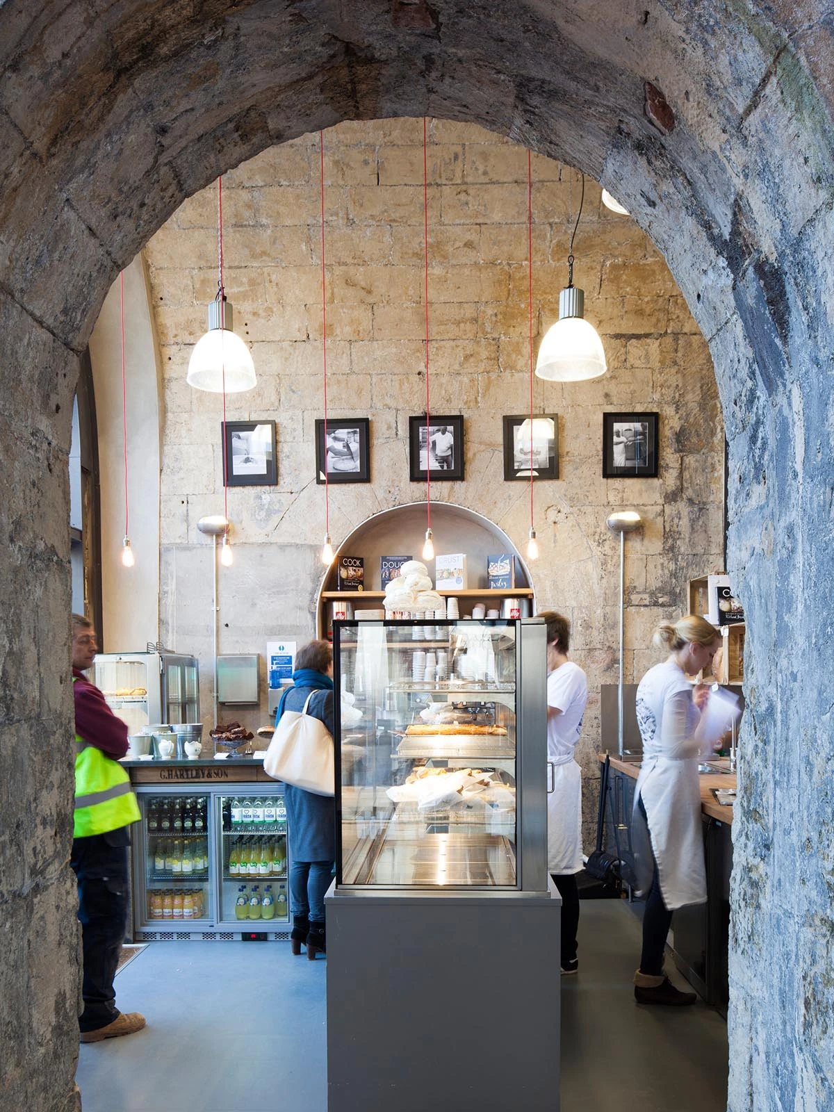 Interior View of Bakery Inside Railway Arch