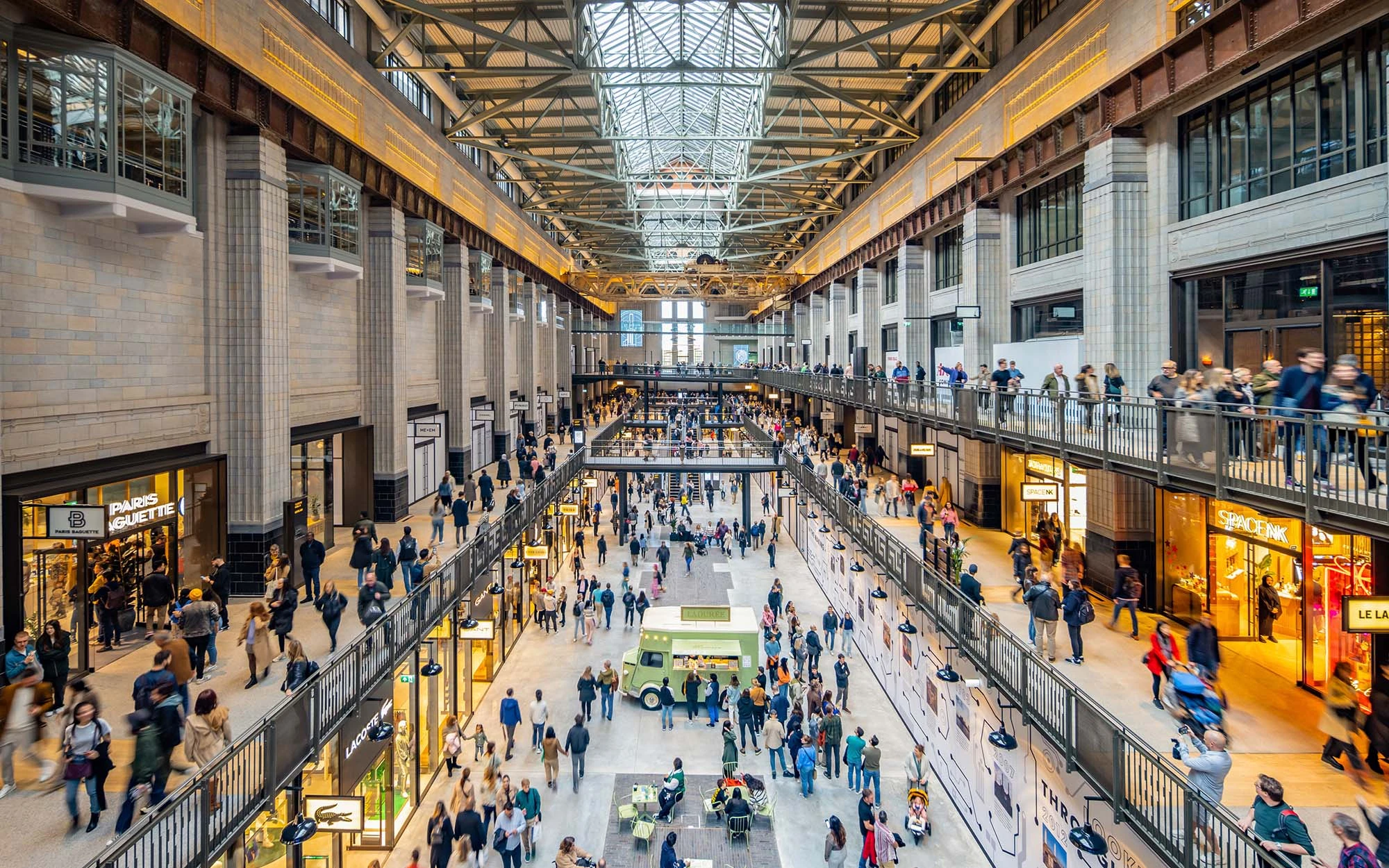 Interior of Turbine Hall A at Battersea Power Station