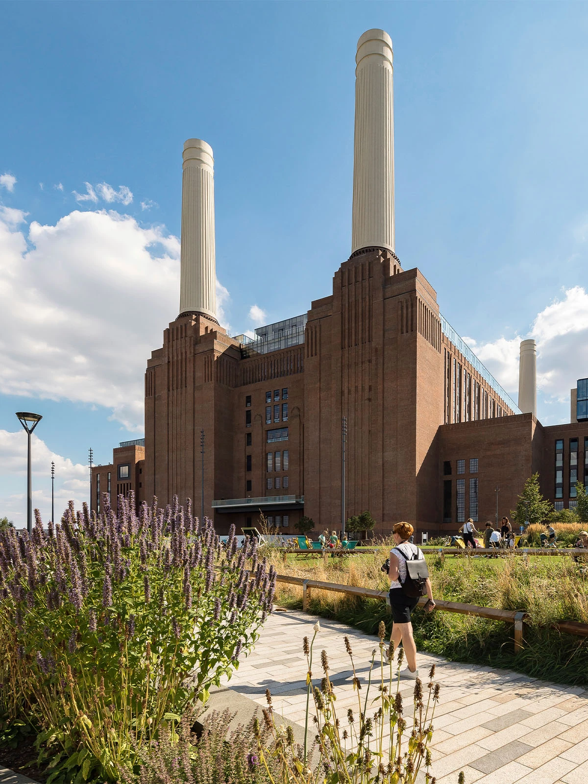 Exterior facade of Battersea Power Station