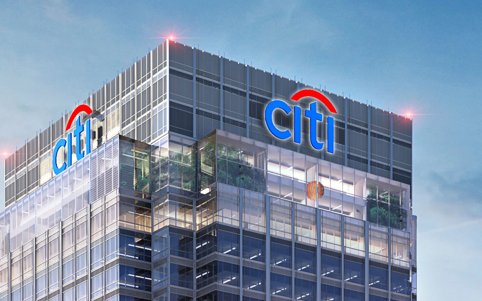 Detail Render of Citi Bank