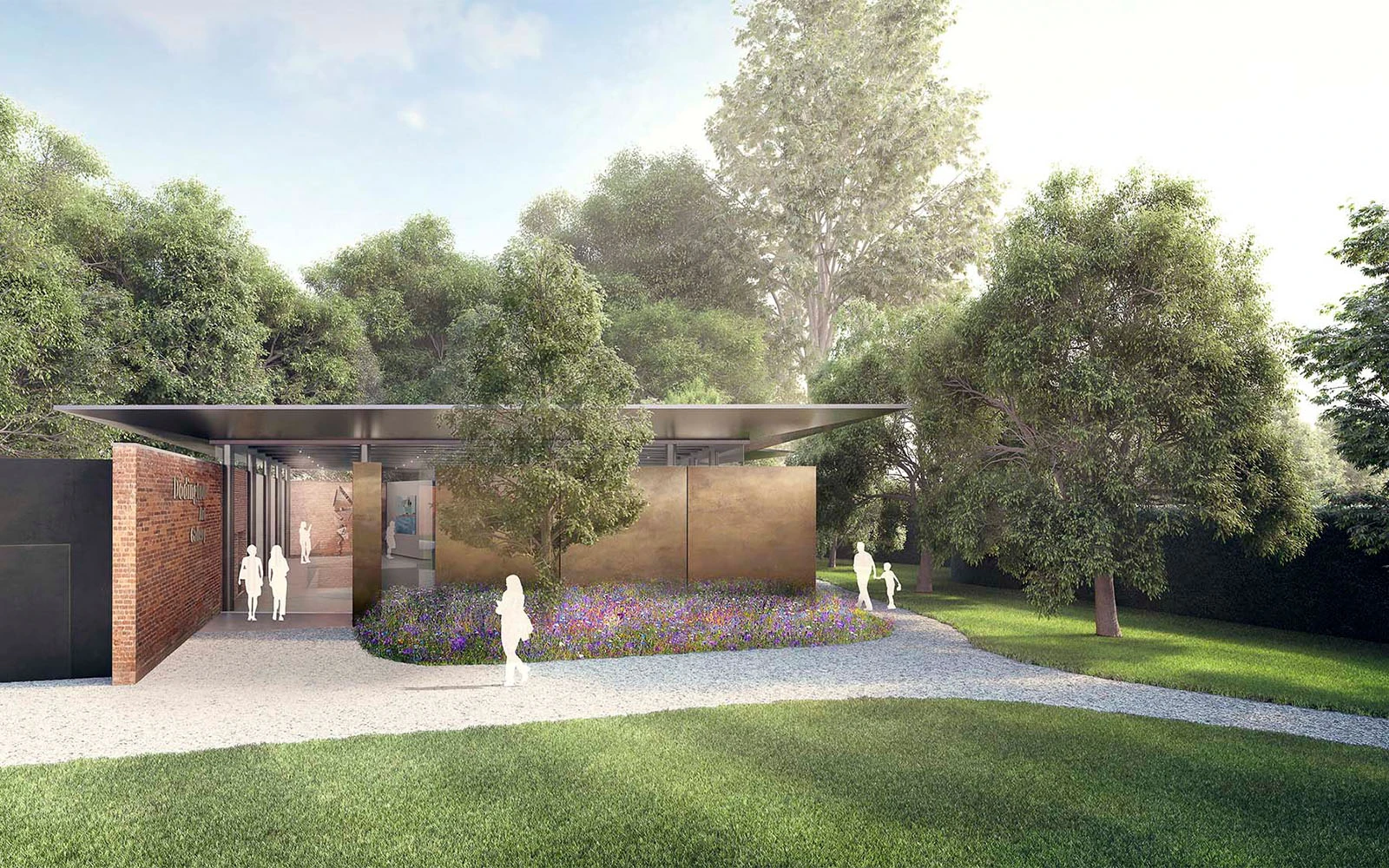 Exterior render of Doddington Art Gallery