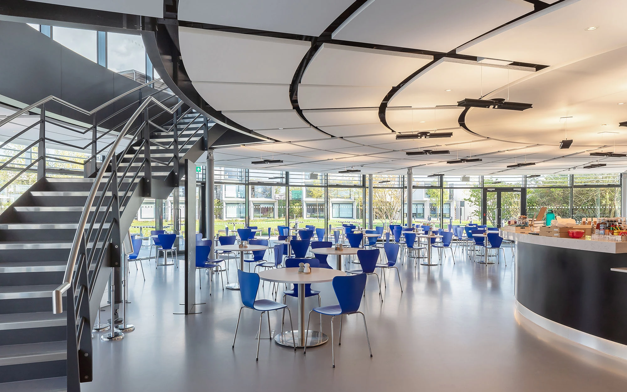 Cafeteria at Dyson Institute of Engineering and Technology
