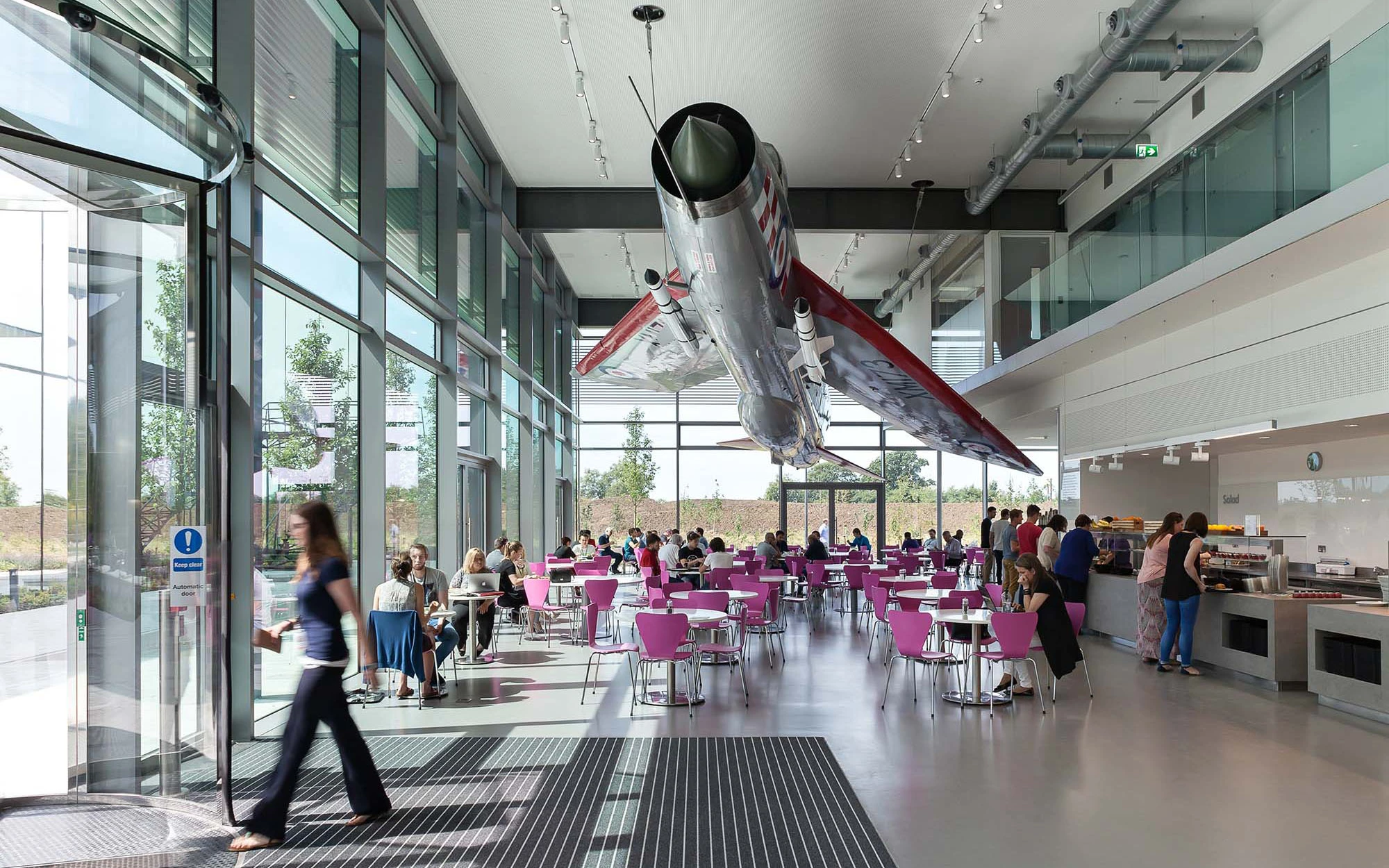 Interior Cafeteria at Dyson R&D