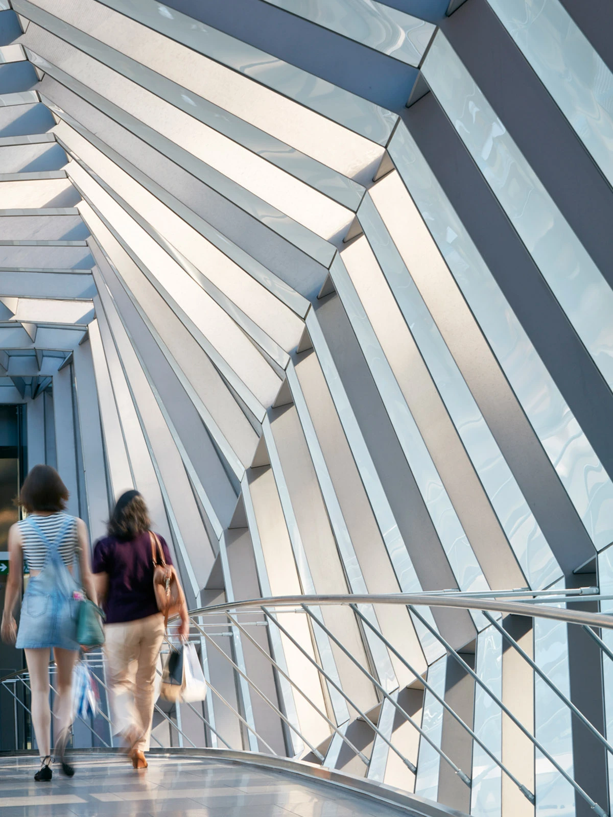 Interior of the eaton centre bridge
