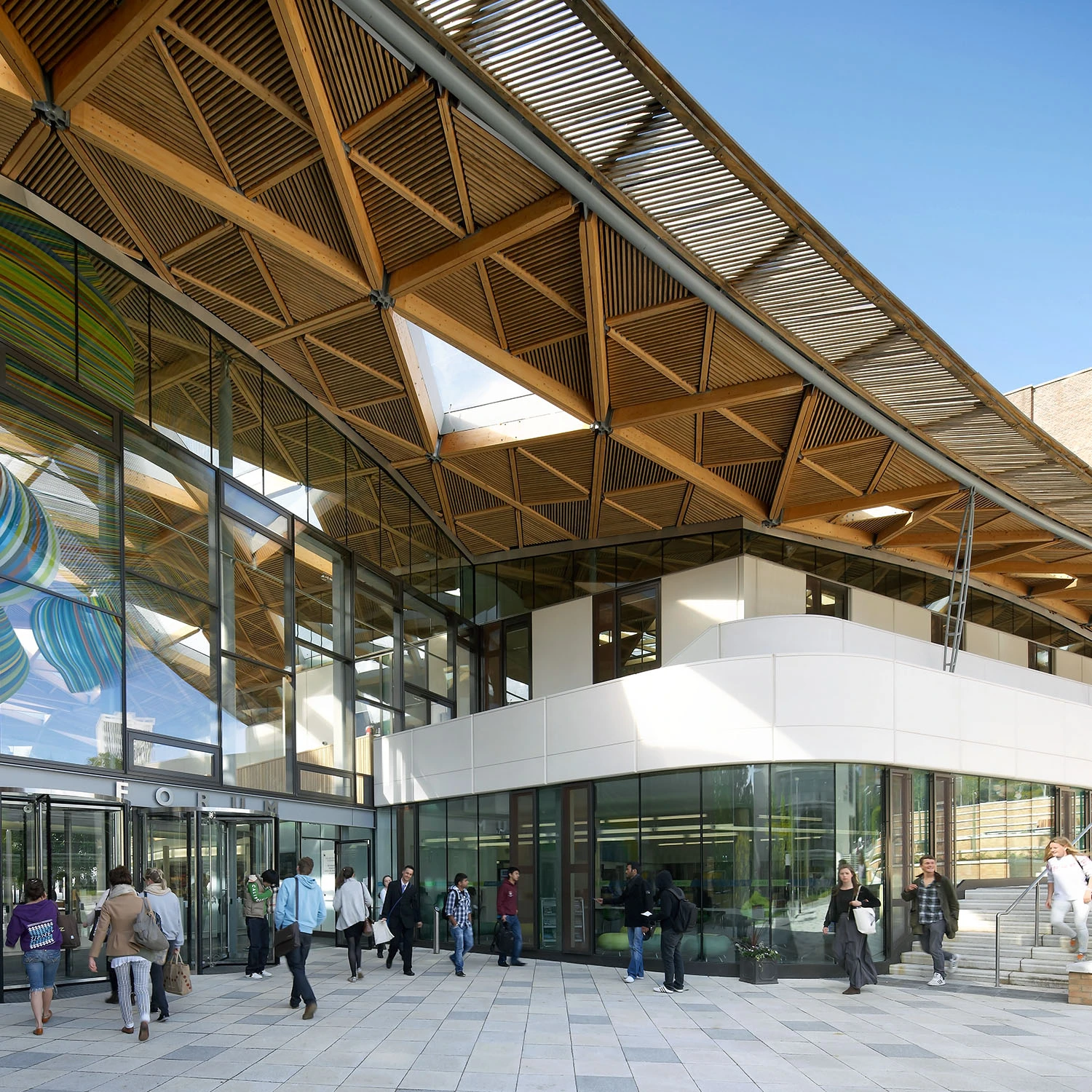 University of Exeter Forum entrance