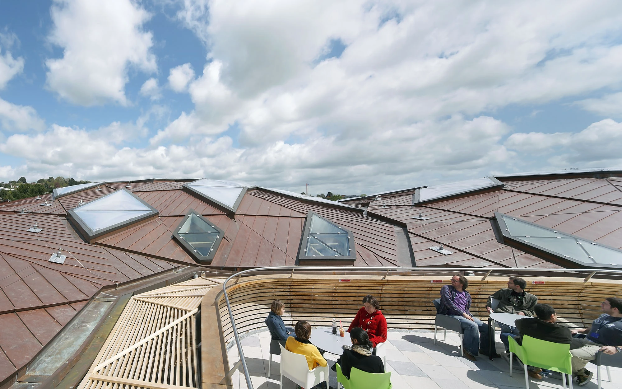 Roof top terrace Exeter Forum
