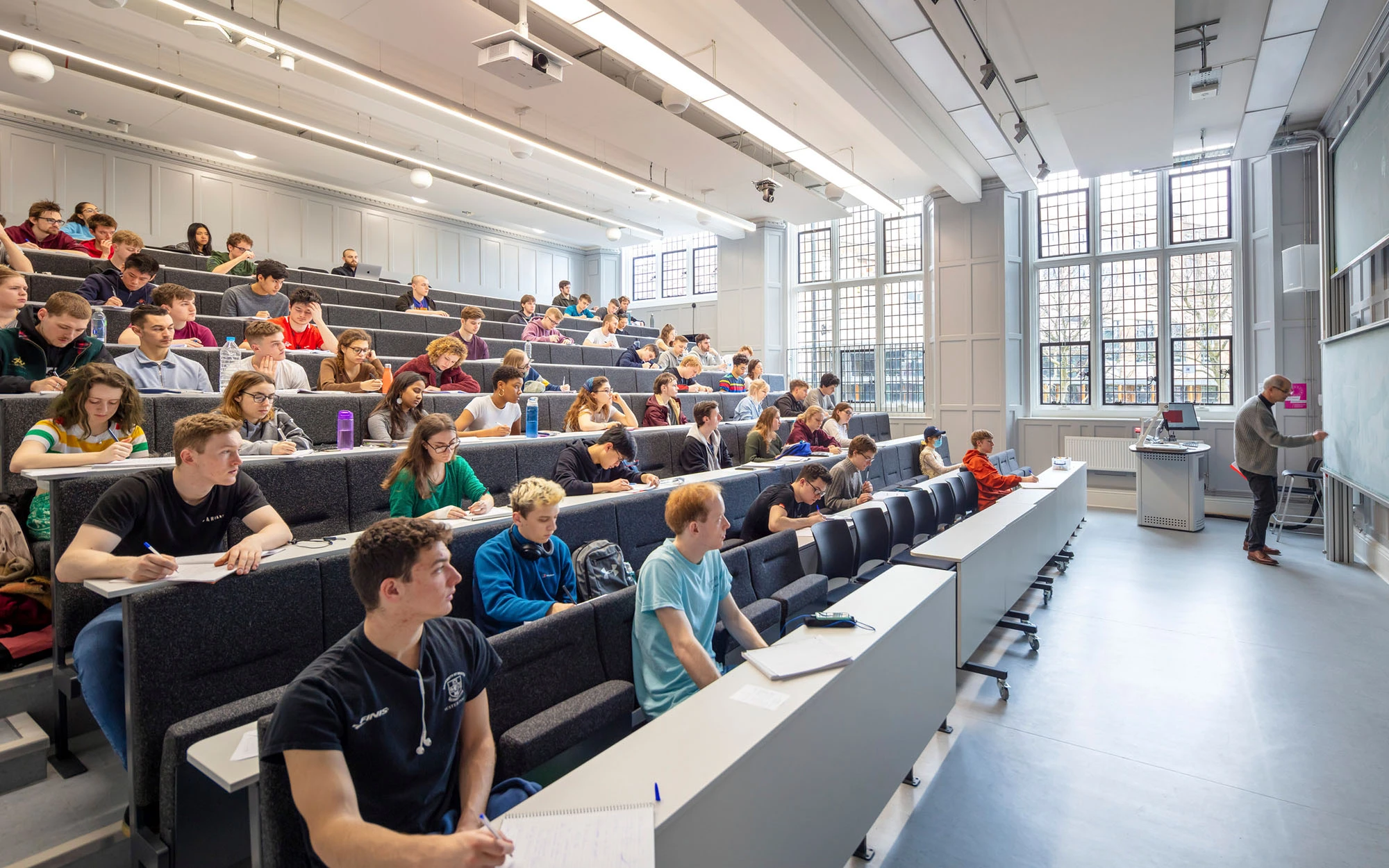 Lecture hall at Bristol Fry