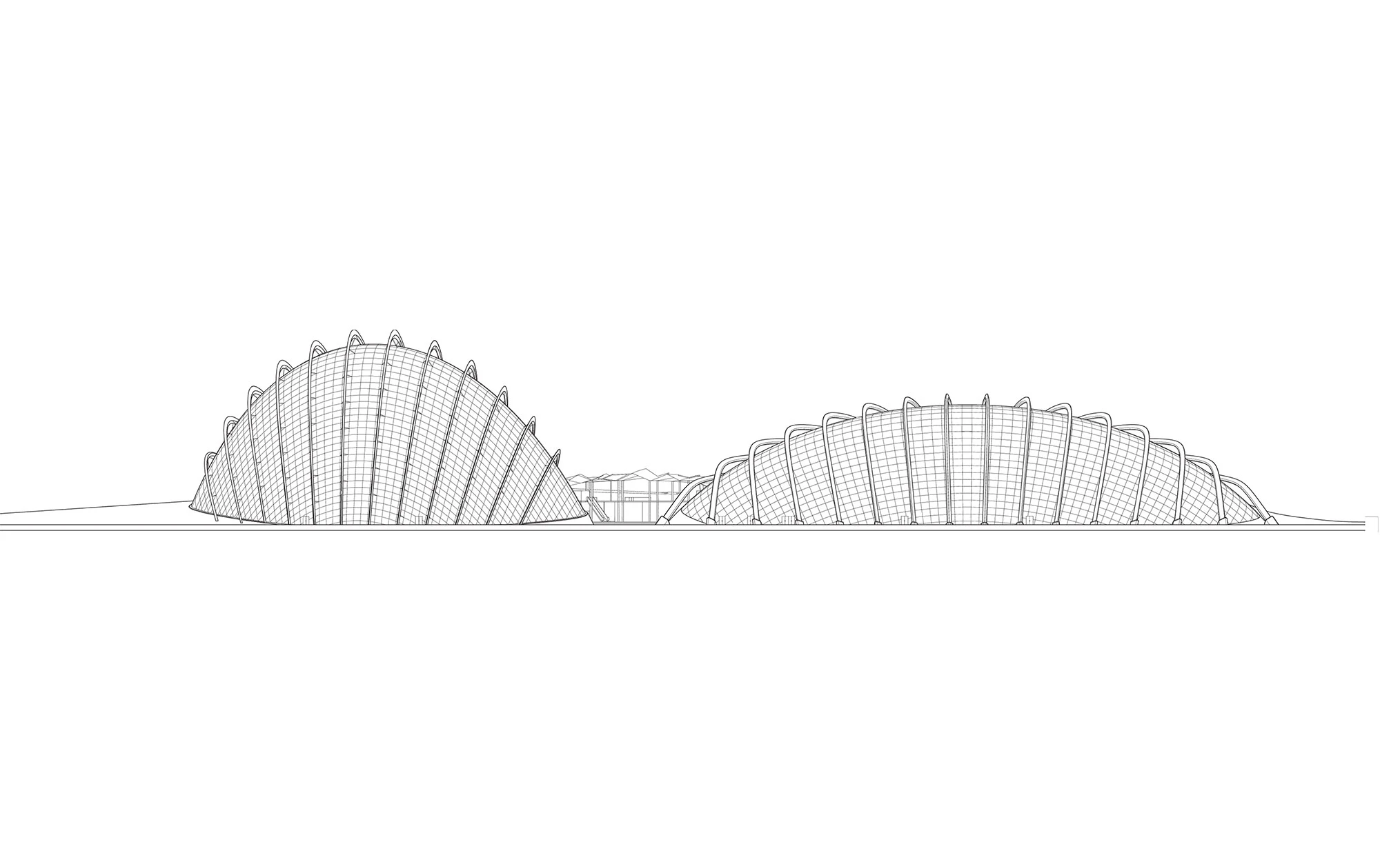 Diagram of Gardens by the Bay