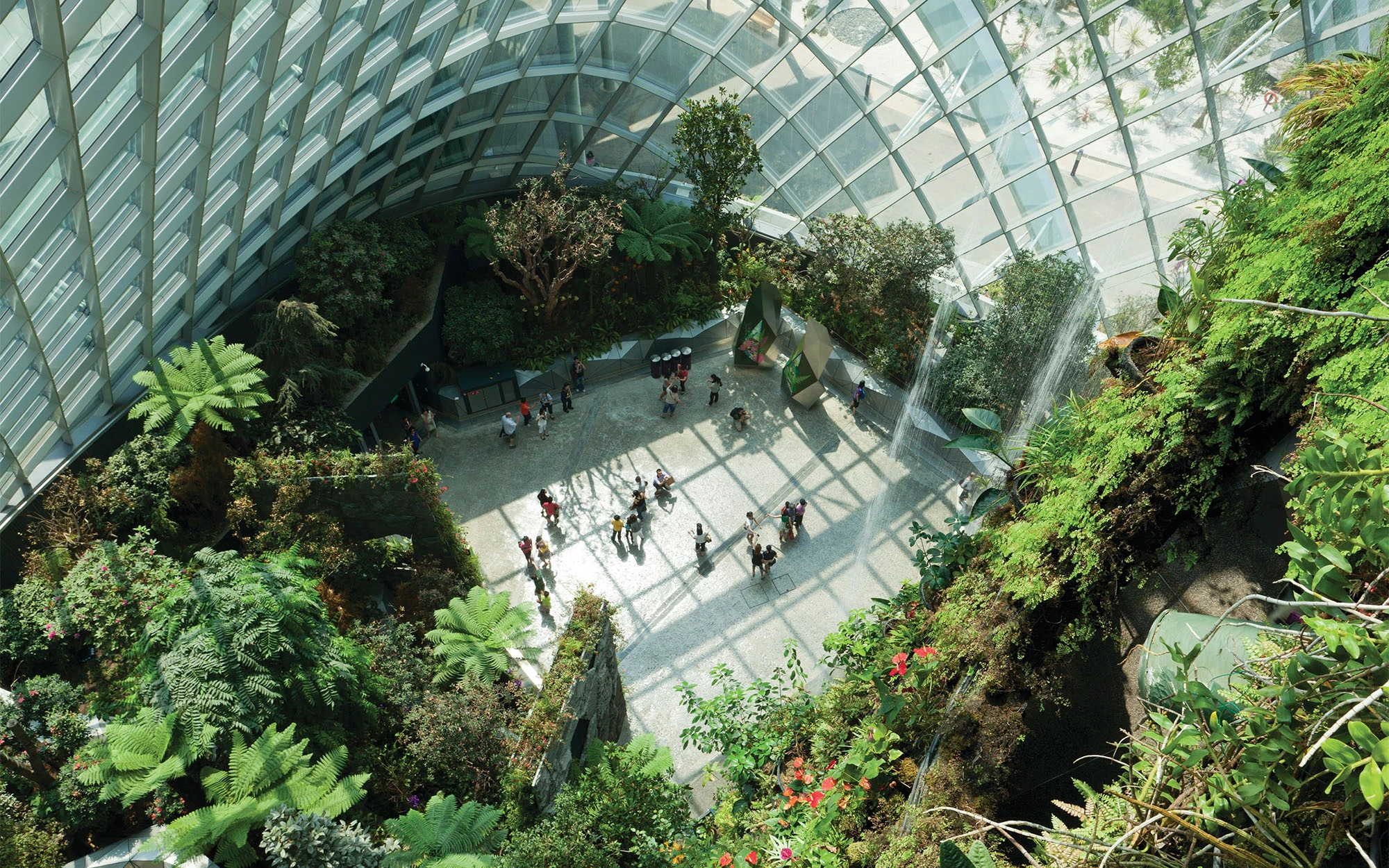 Interior of Gardens by the Bay