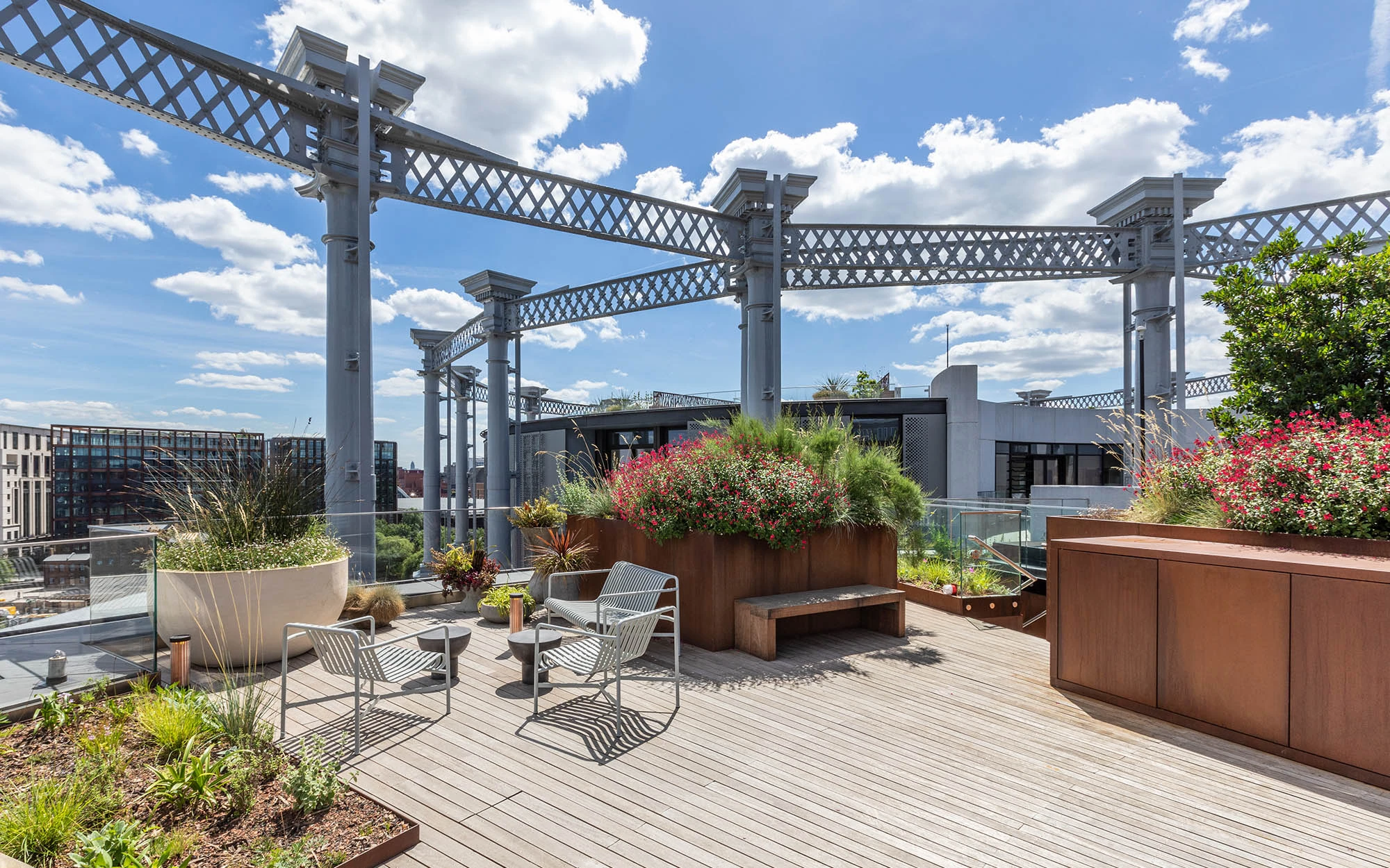 Gasholders rooftop terrace
