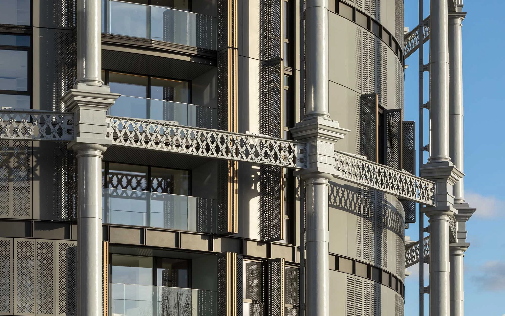 Gasholders interior detail