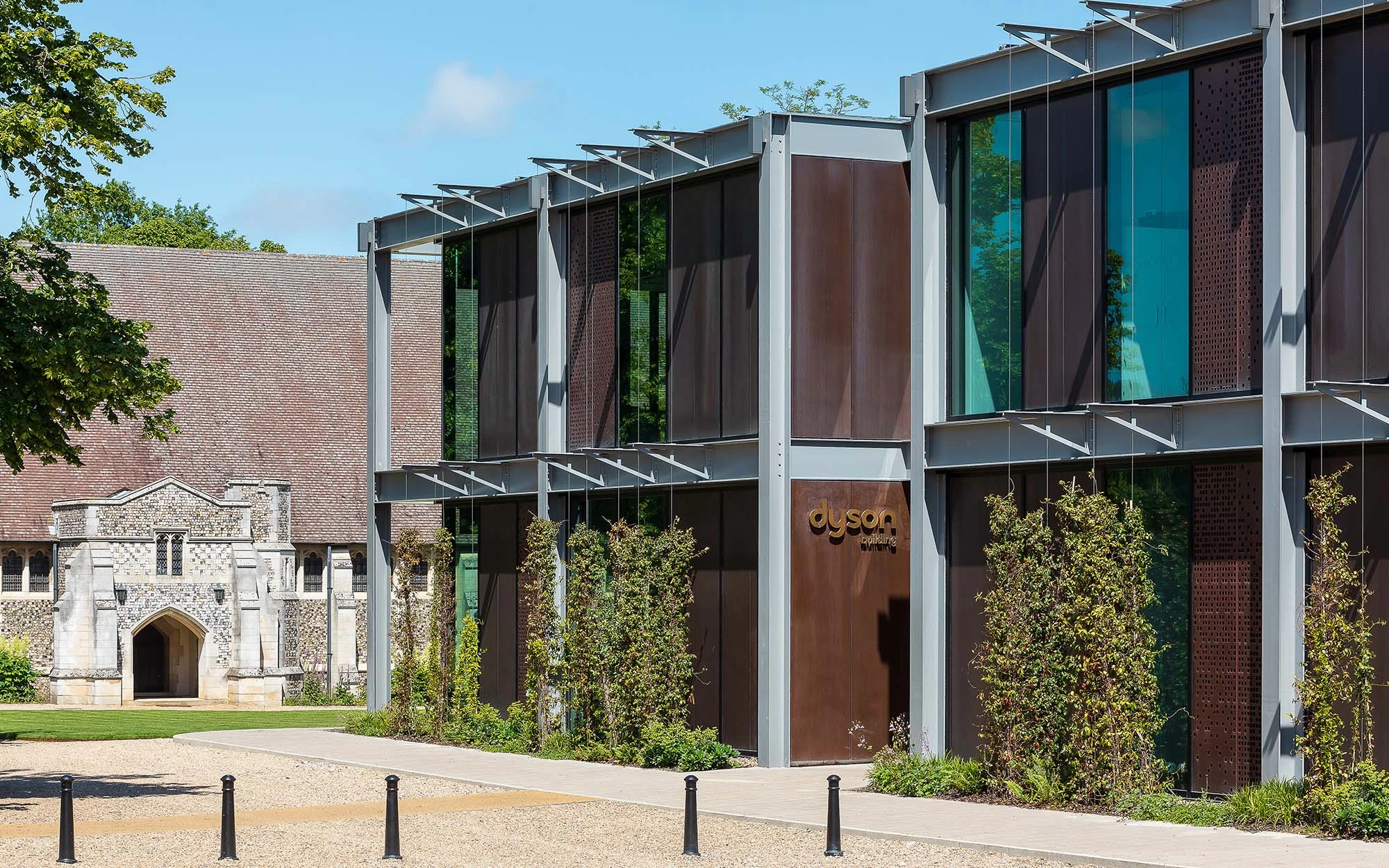 Exterior of Dyson Building at Gresham's School