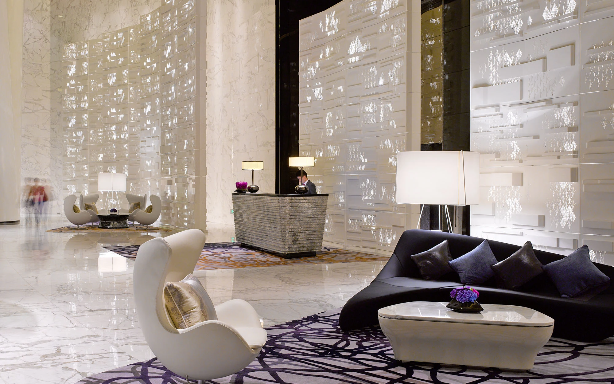 Lobby of Guangzhou International Finance Centre
