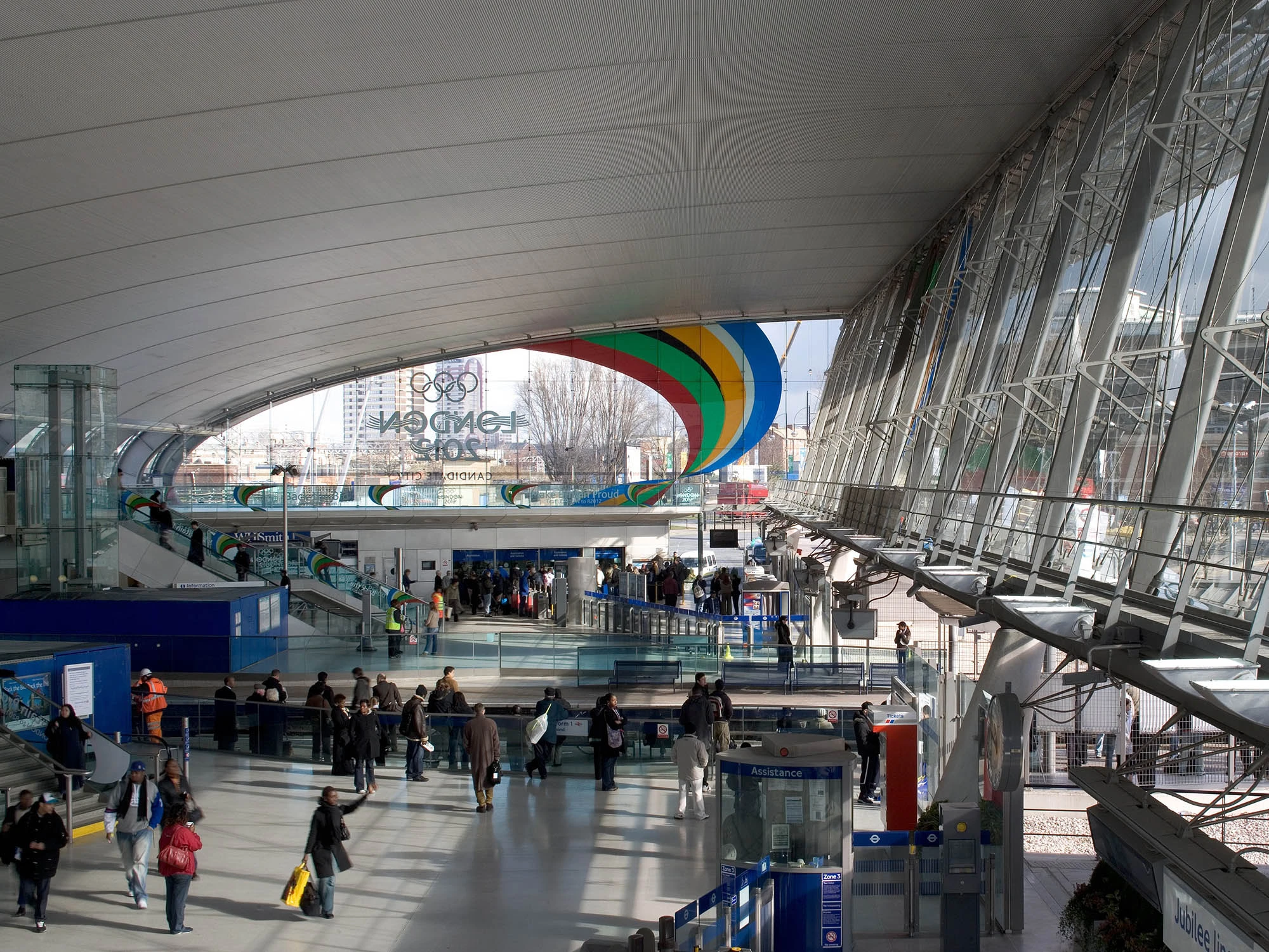 Interior of Stratford Regional Station