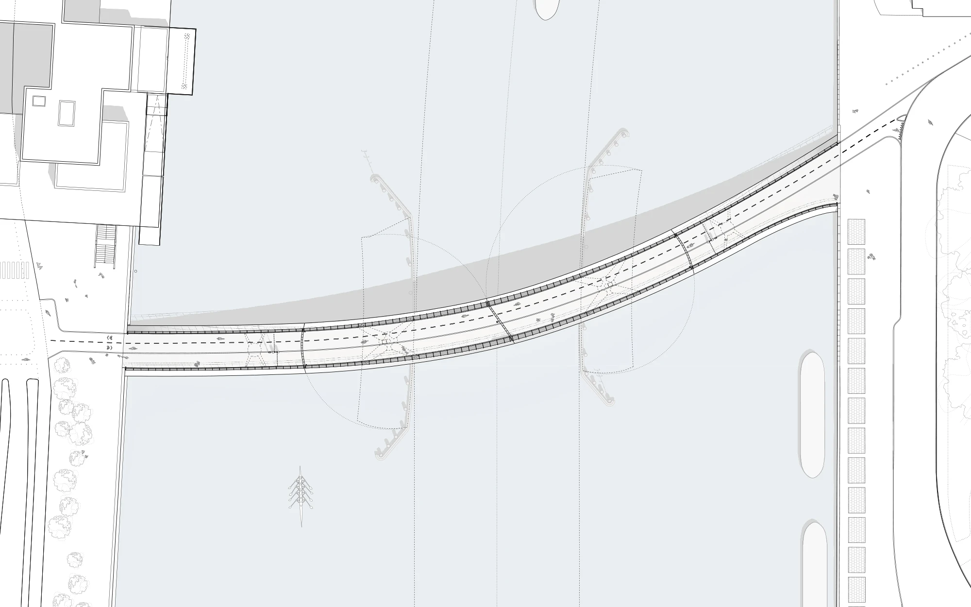Lille Langebro Bridge diagram