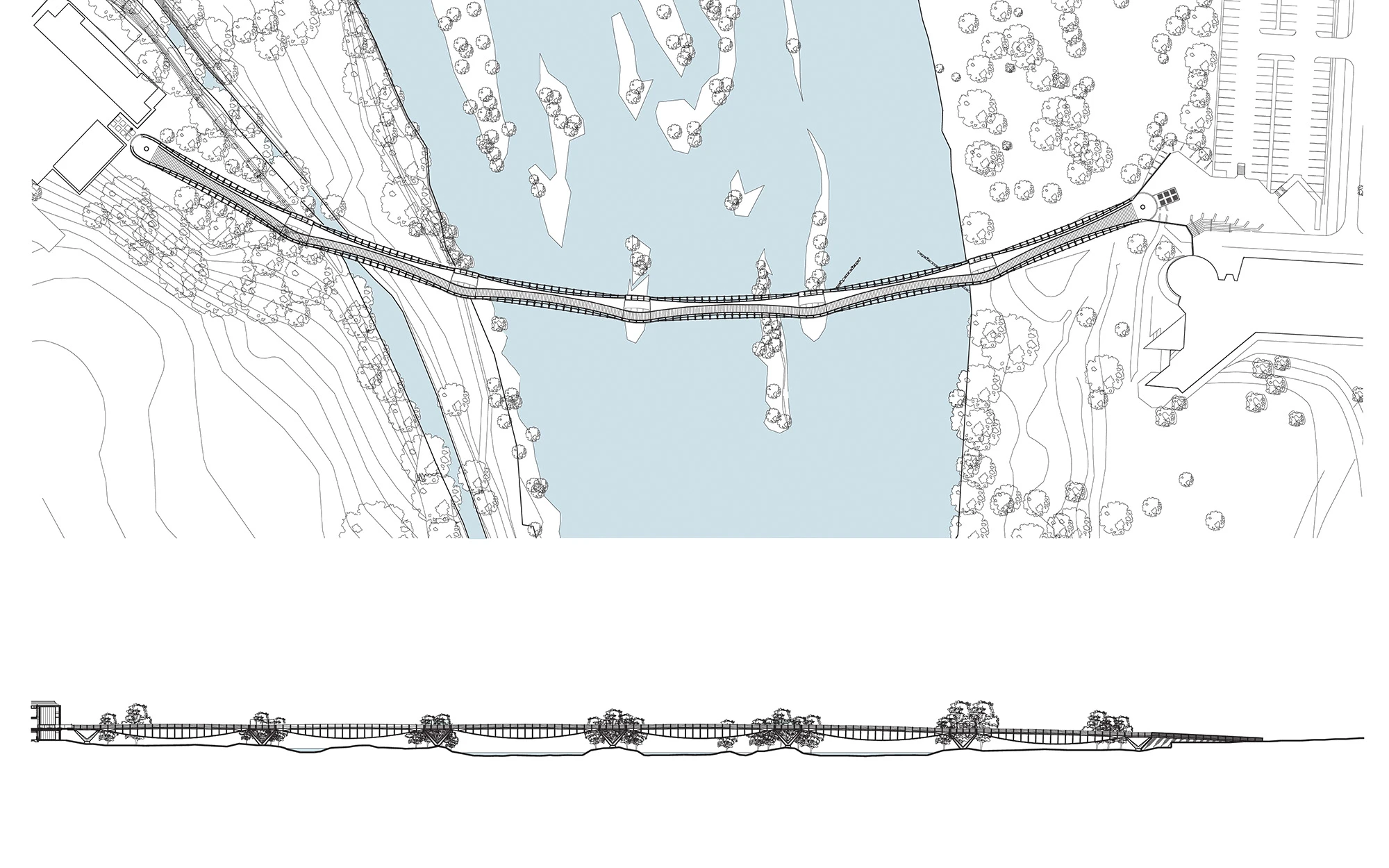 Diagram of Limerick Bridge