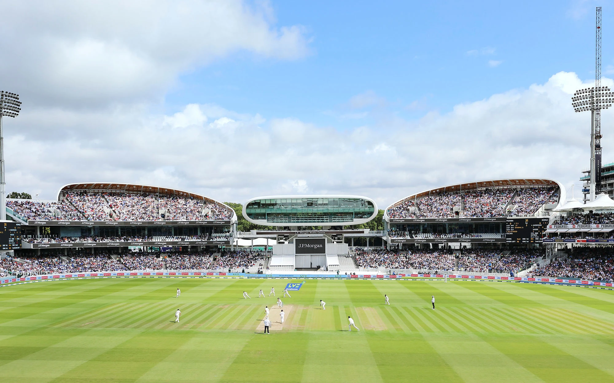 wilkinson eyre's new stands provide unrivalled views of lord's ground