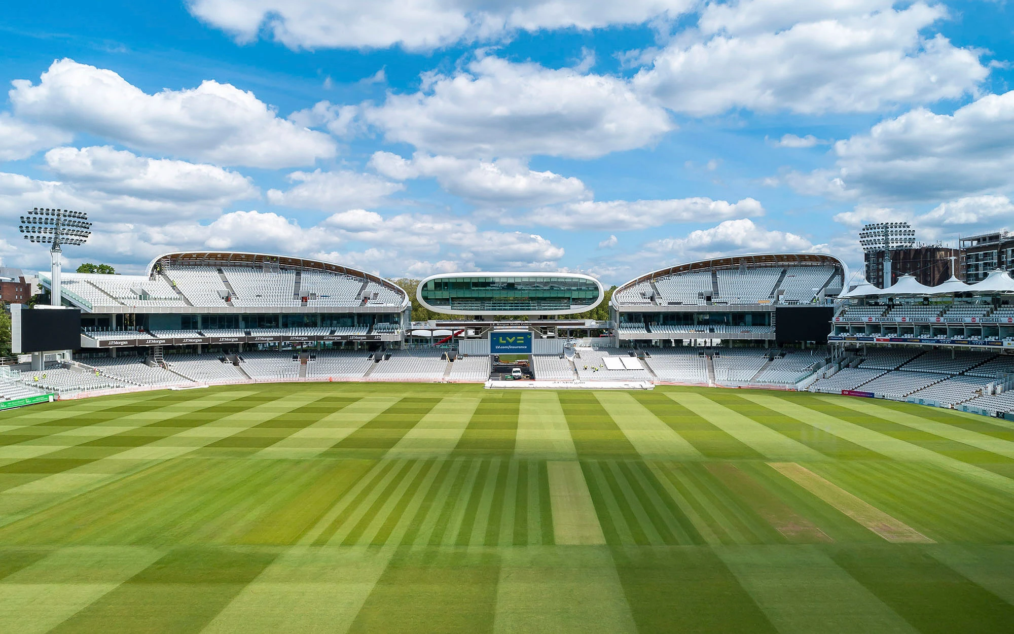 Compton and Edrich stands at Lord's Cricket Ground
