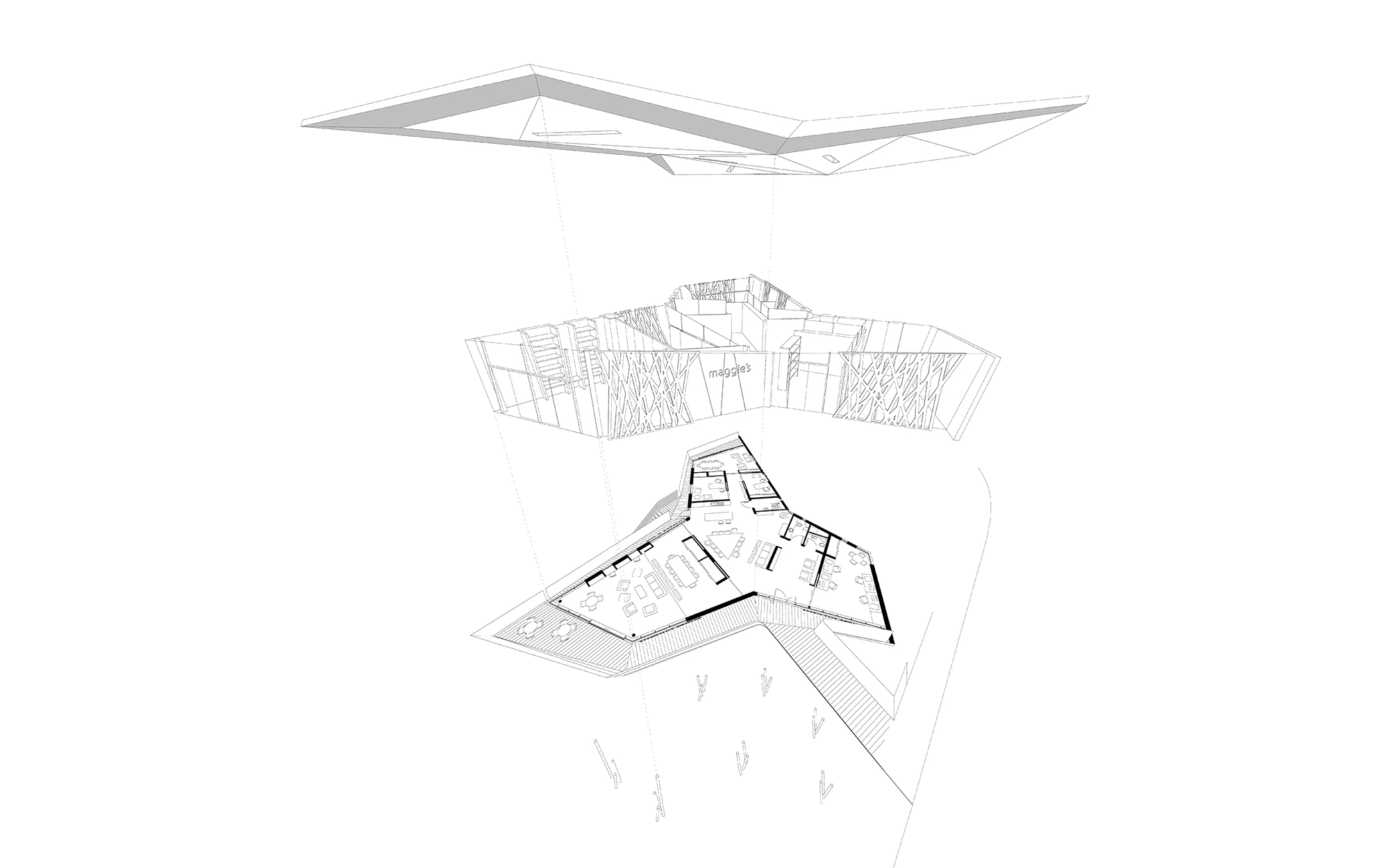 Diagram of the Maggie Centre Oxford