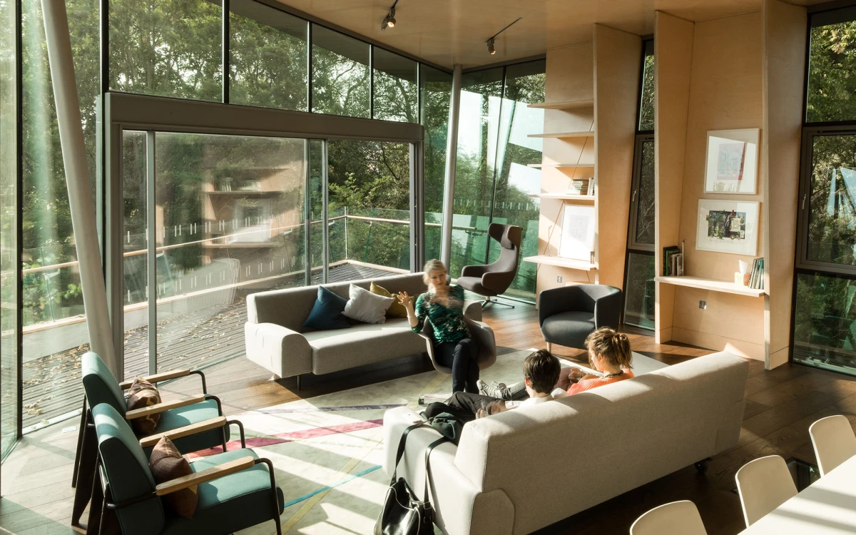 Interior of the Maggie Centre Oxford