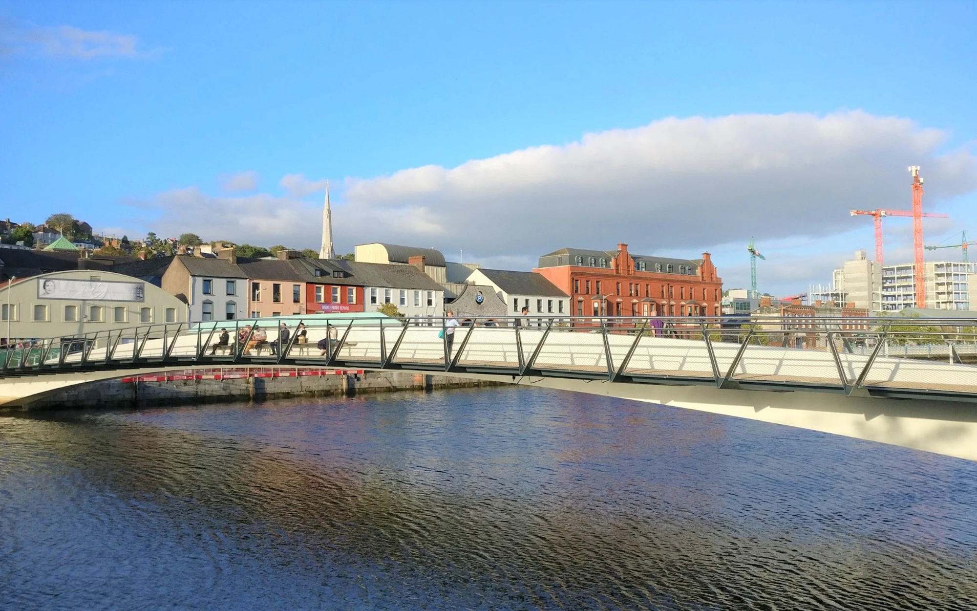 Bridge in city context