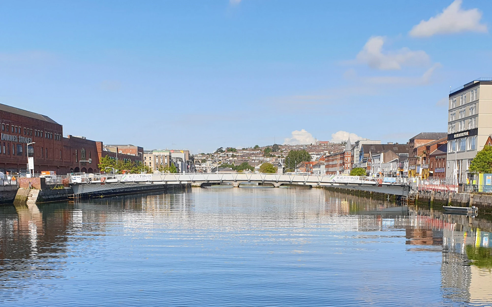 Bridge in city context