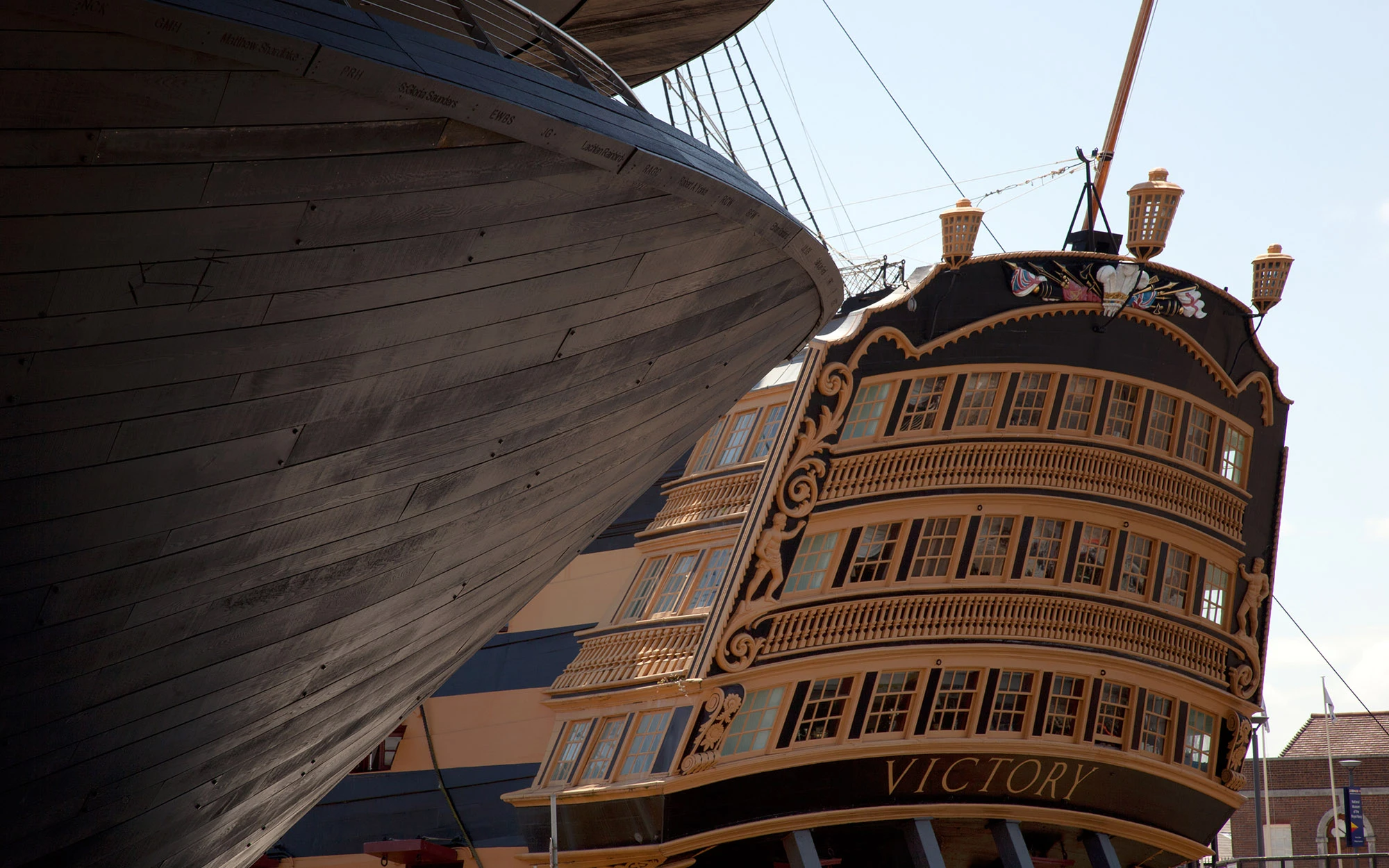 Exterior of Mary Rose Museum