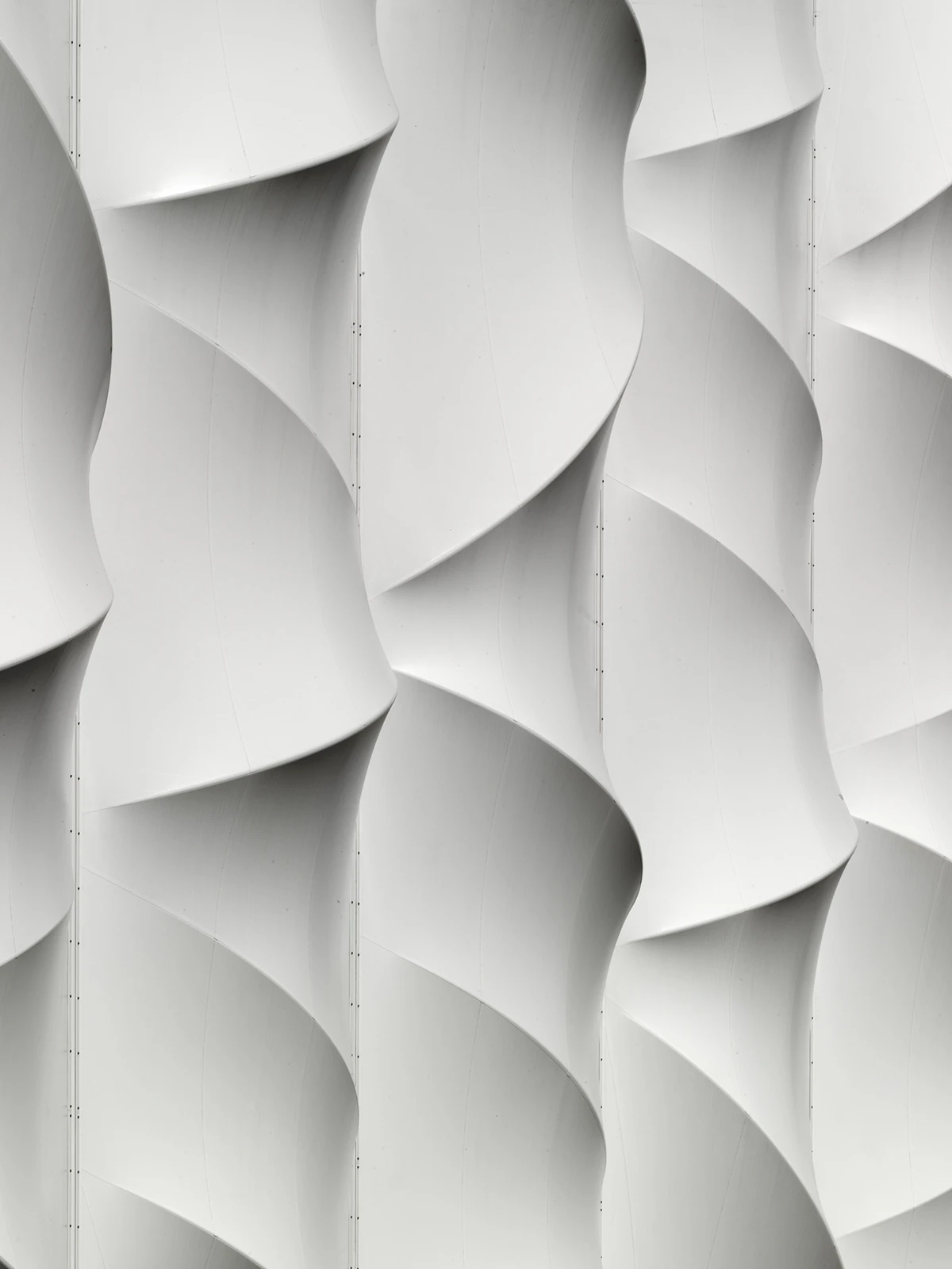 Exterior material detail Olympic Basketball Arena