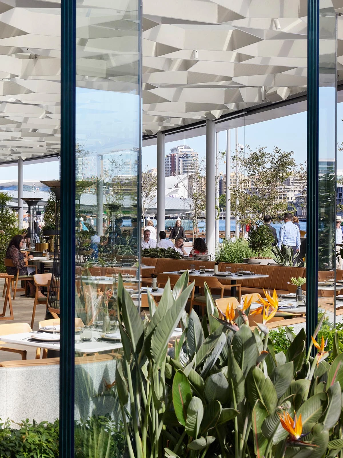 Restaurant inside One Barangaroo