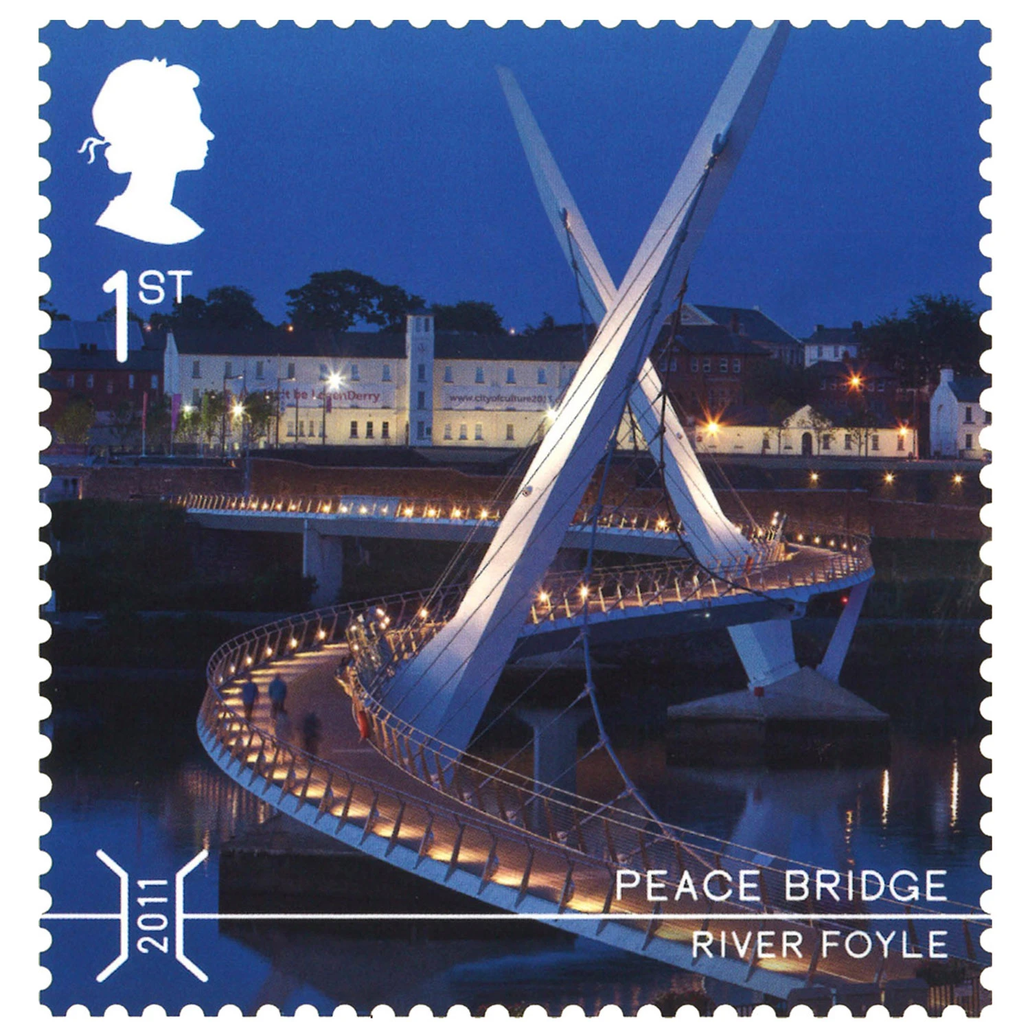 Peace Bridge Stamp