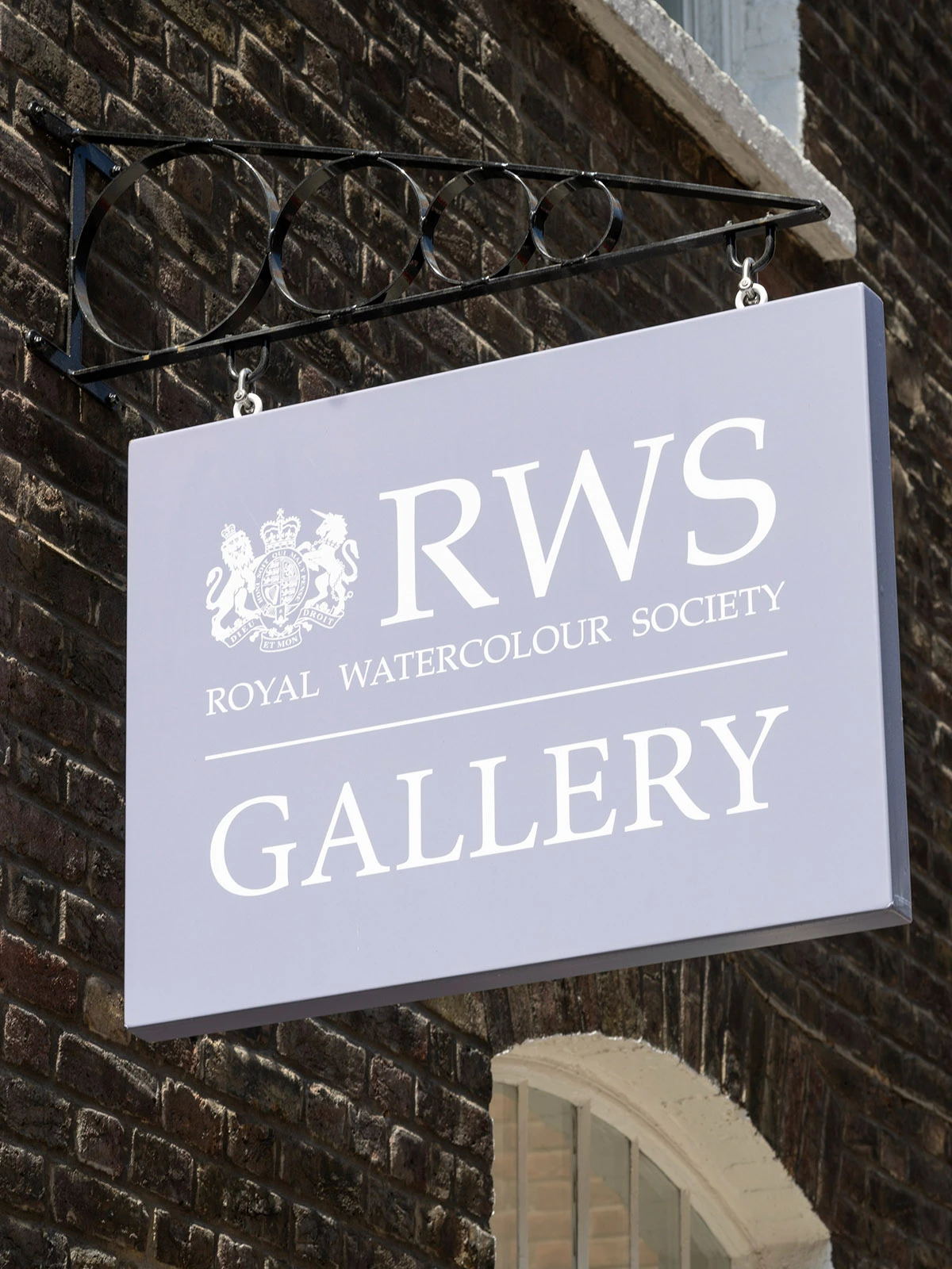 Front signage for RWS Gallery