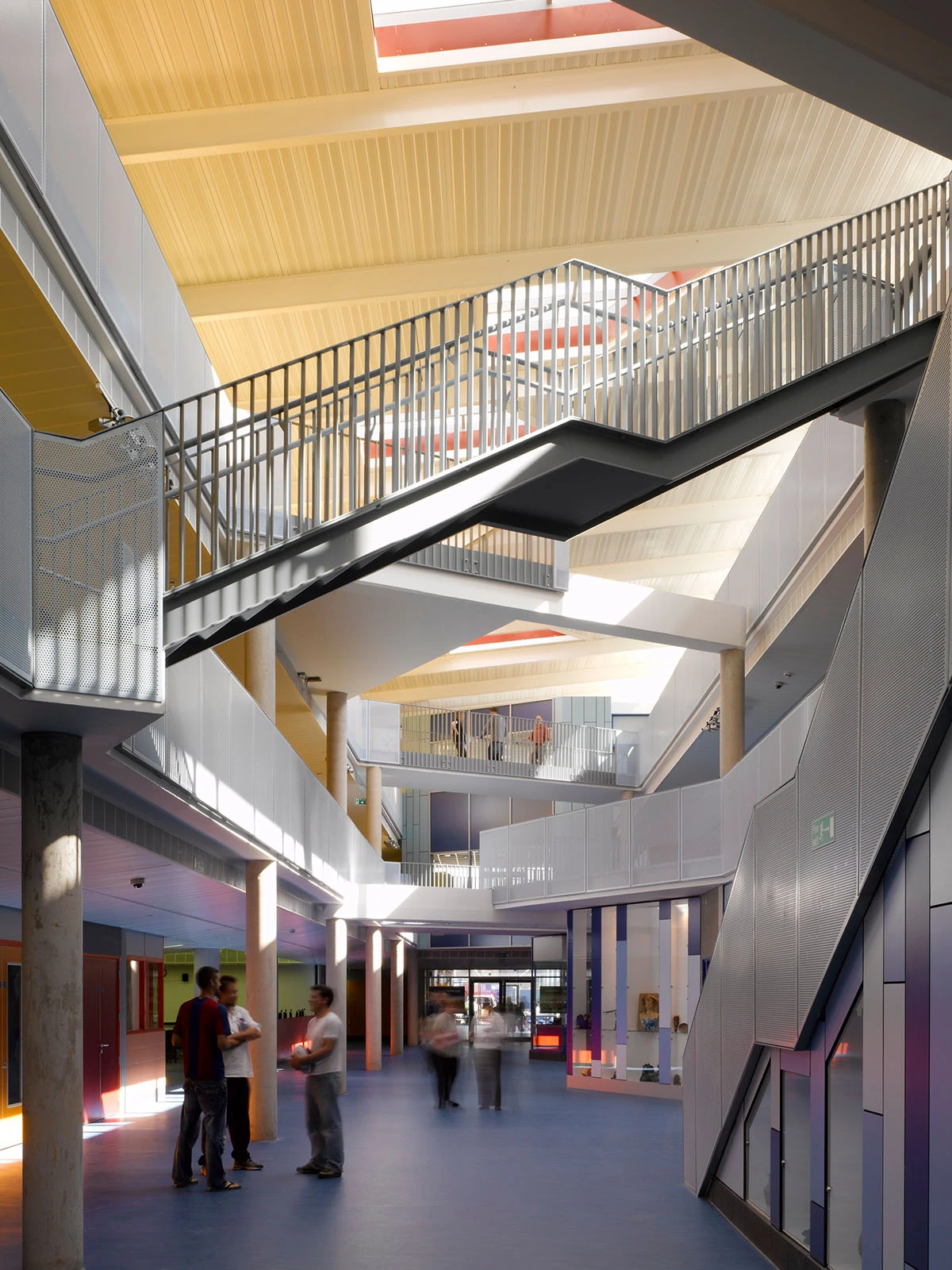 interior detail of school