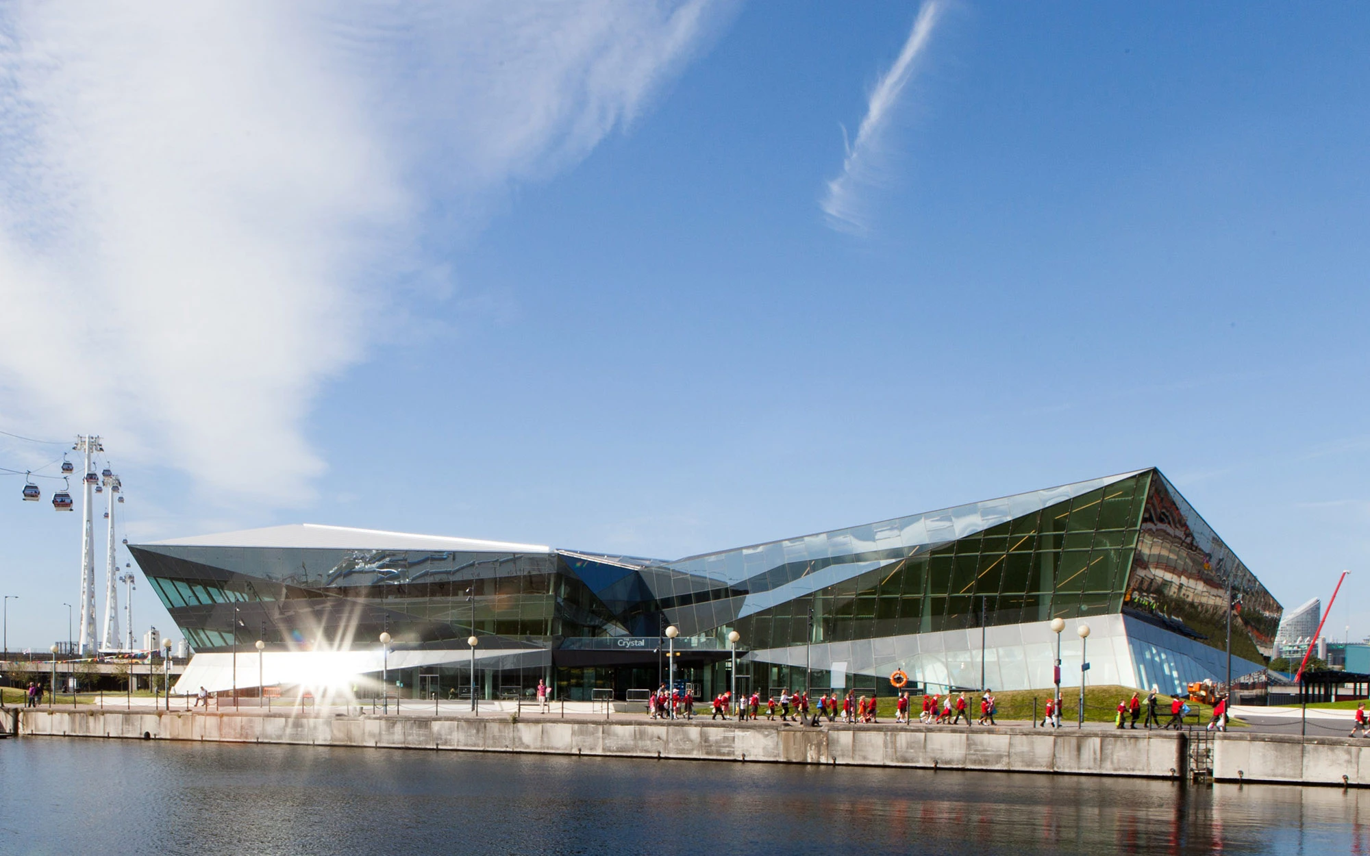Exterior of the Crystal