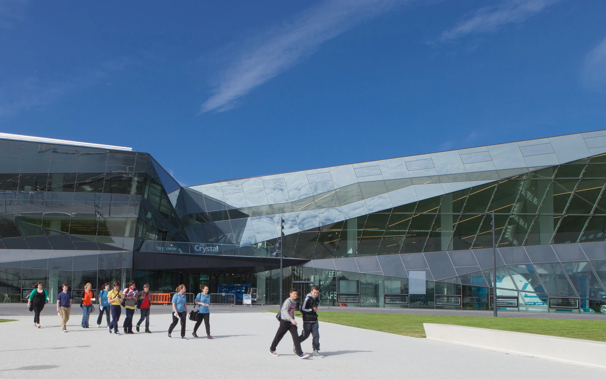 Exterior of the Crystal