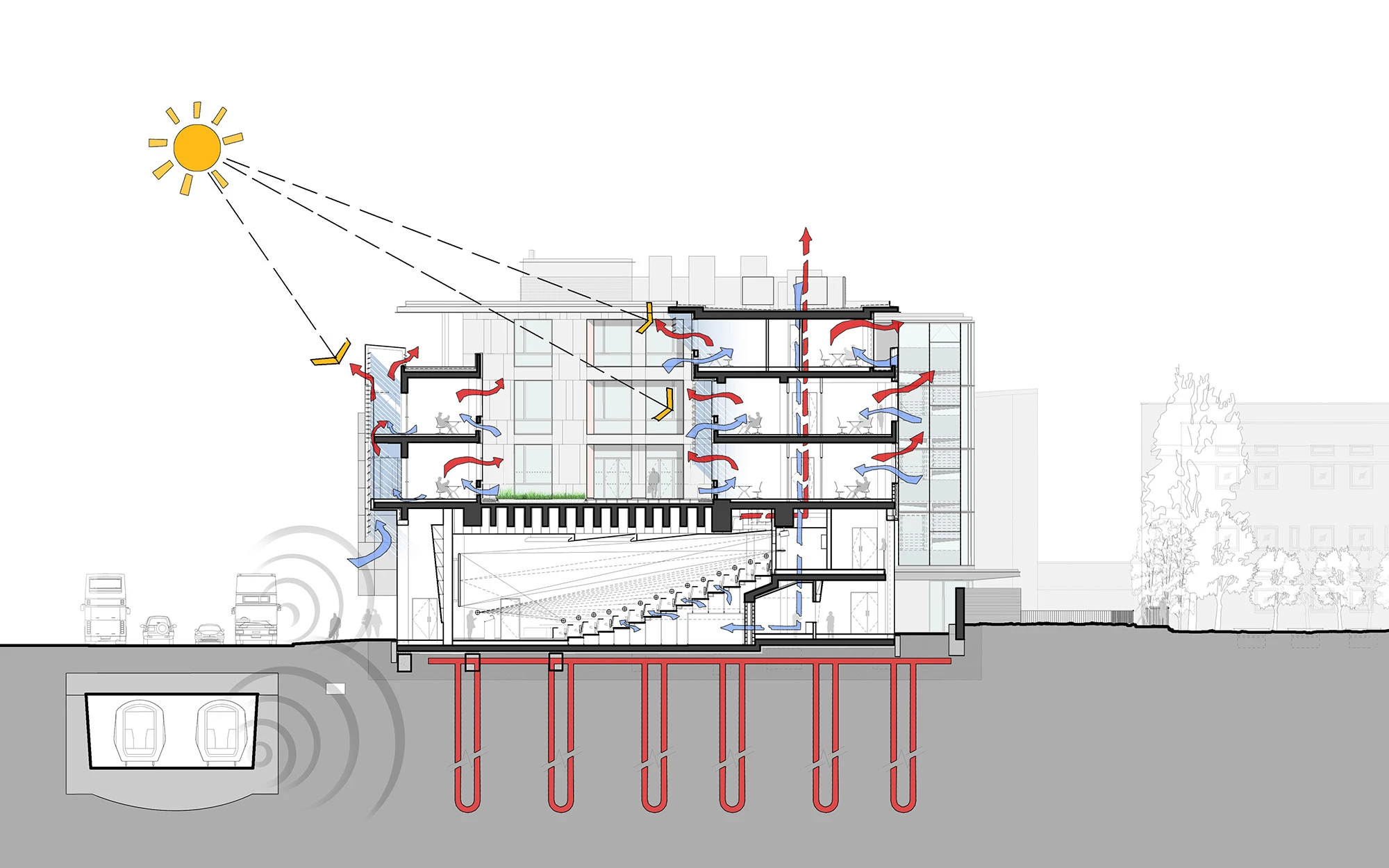 Diagram of the University of London