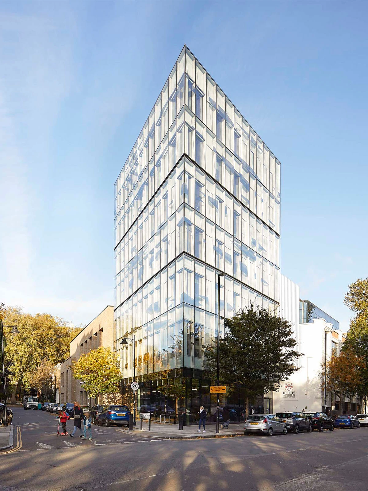 Exterior of the University of London City Law