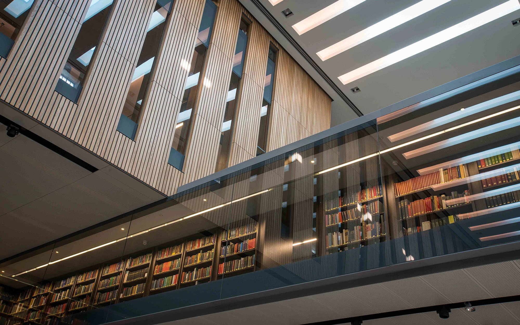 Interior of the Weston Library