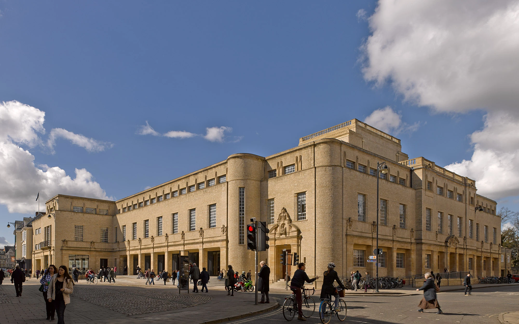 Exterior of the Weston Library